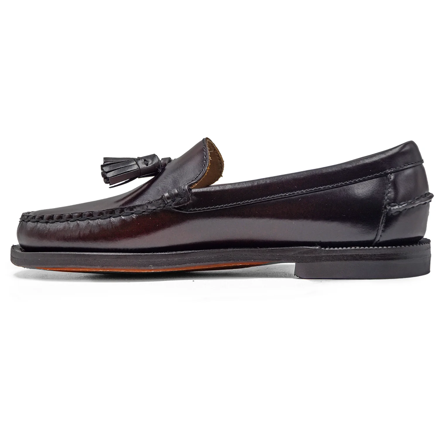 Mocassini Sebago Classic Will Donna Bordeaux Eleganti Nappine - Image 3