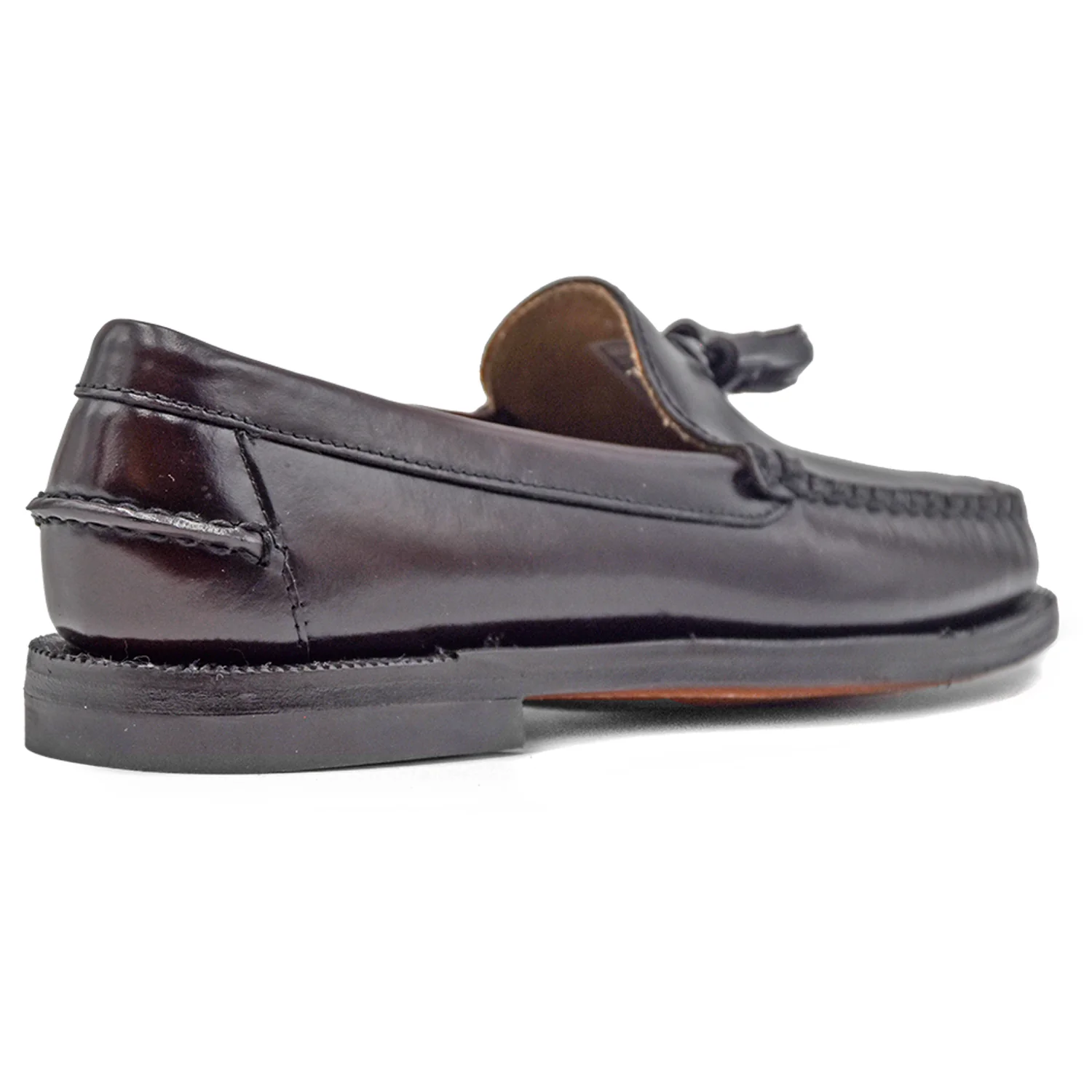 Mocassini Sebago Classic Will Donna Bordeaux Eleganti Nappine - Image 4