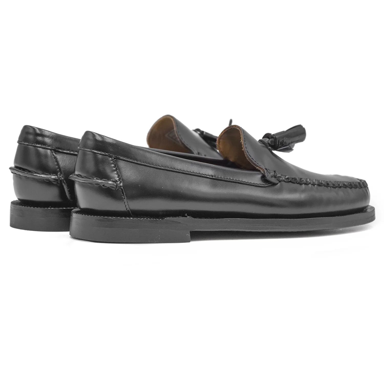 Mocassini Sebago Will Migliore Lavorazione Artigianale Nero Donna - Image 4