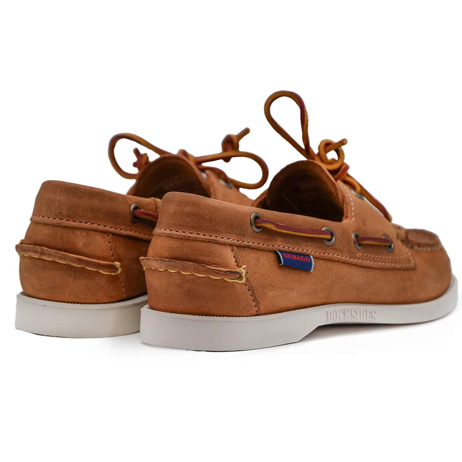 Sebago Stringata Crazy Donna Cuoio Gomma Striata Antiscivolo - Image 3