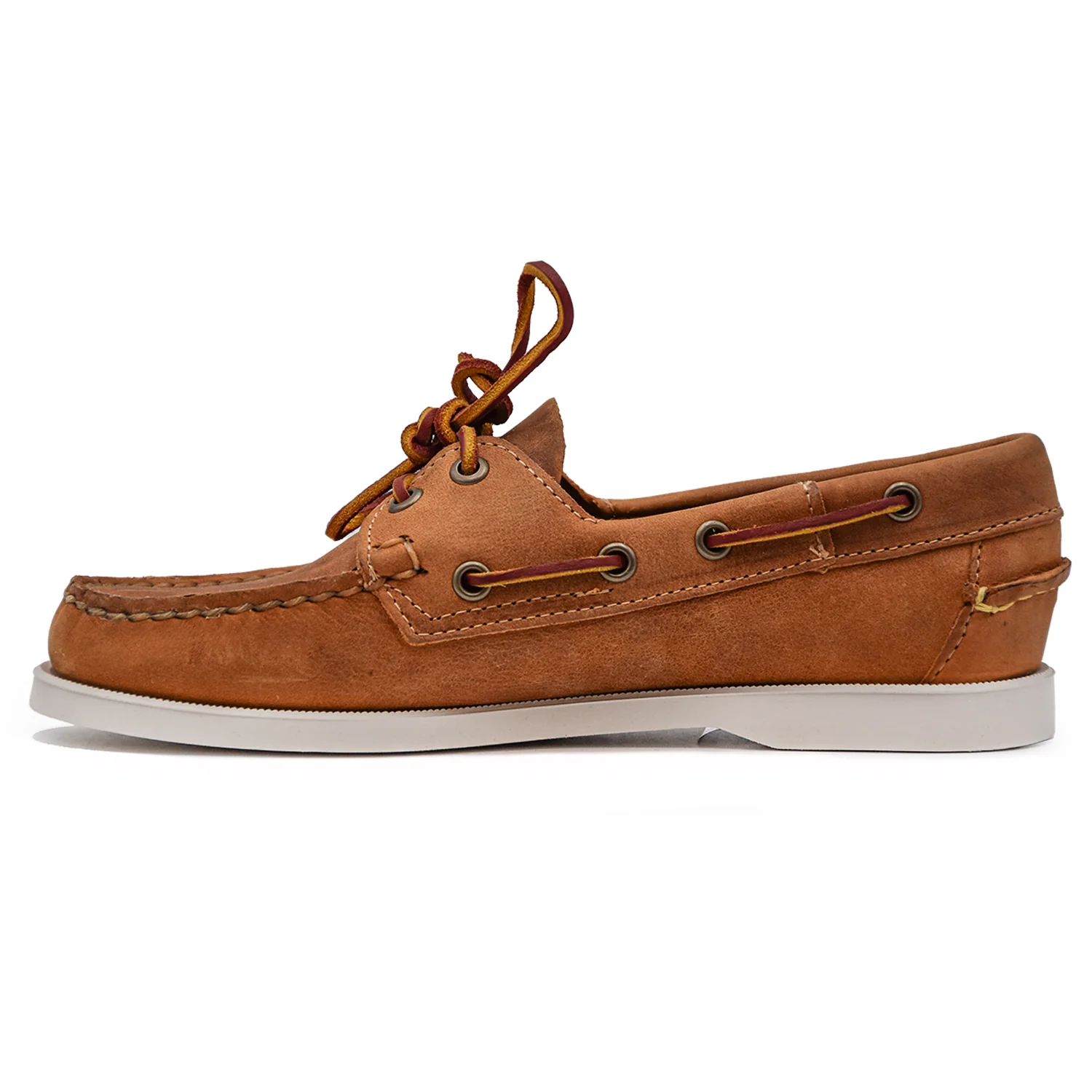 Sebago Stringata Crazy Donna Cuoio Gomma Striata Antiscivolo - Image 4