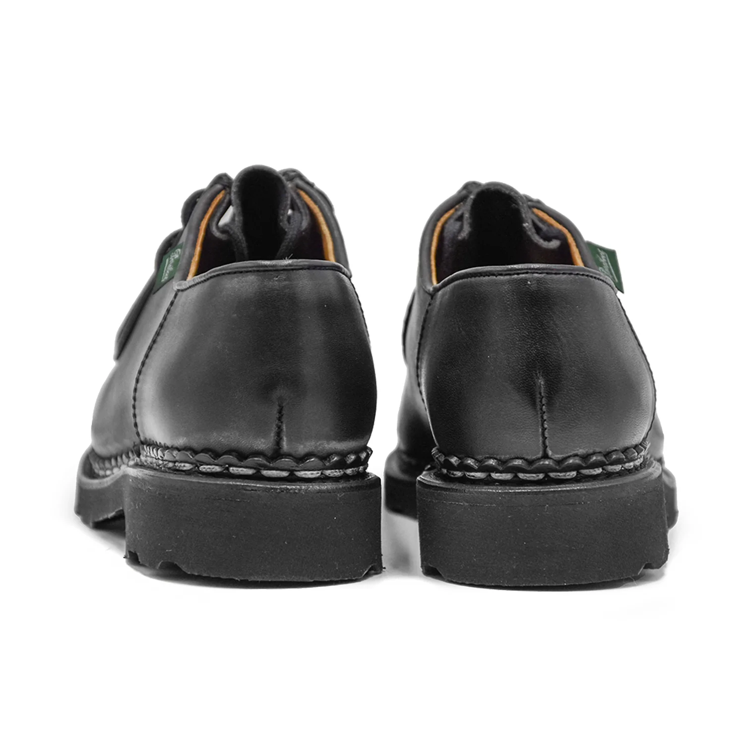 Paraboot Stringata Nero Donna Iconico Derby Realizzato In Francia - Image 3