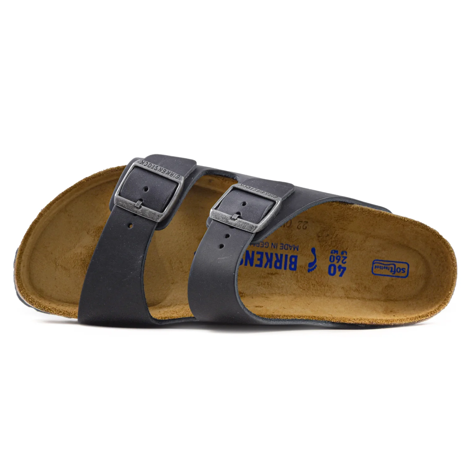 Birkenstock Sandali Arizona BS Uomo Nero Fibbia Ad Ardiglione - Image 3