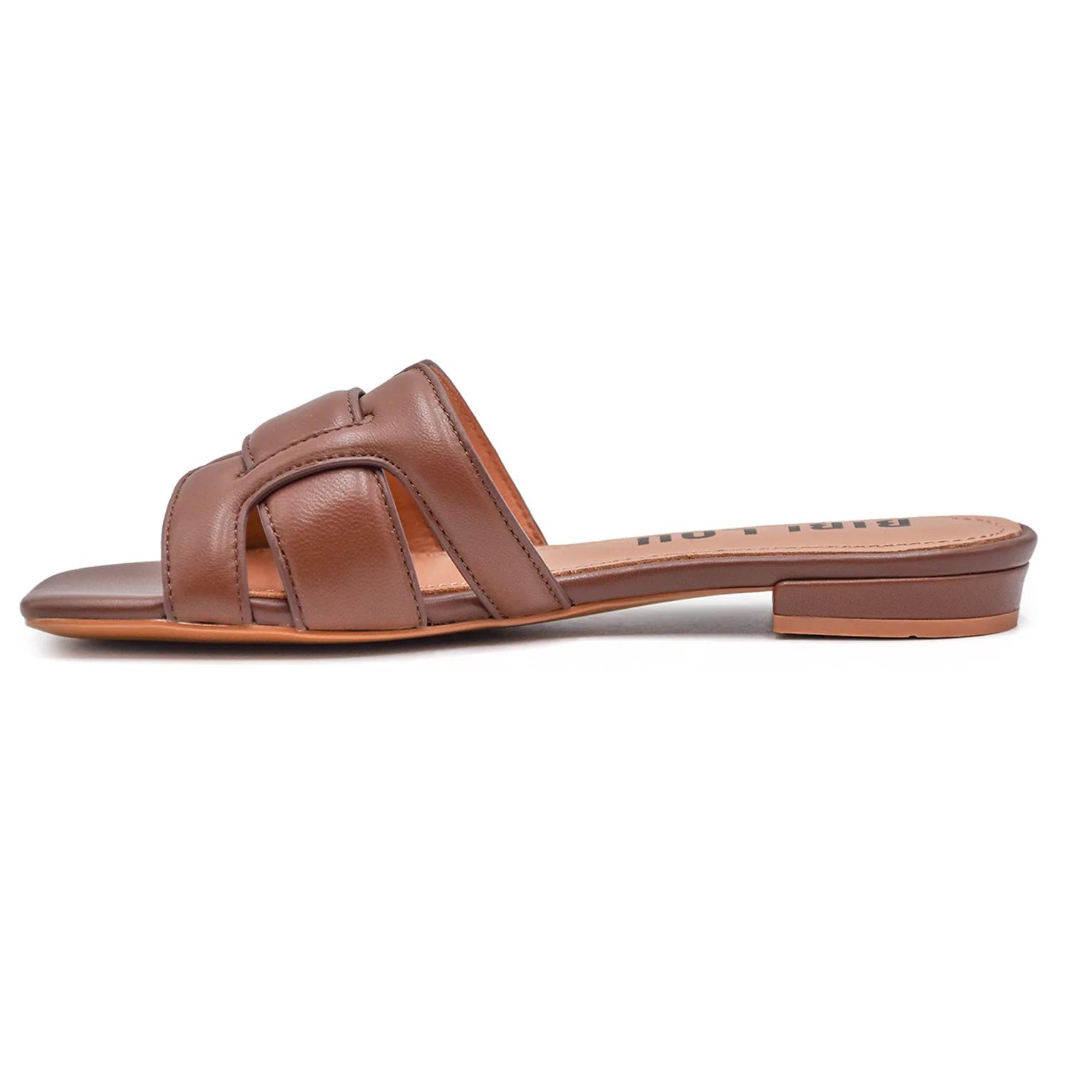 Bibi Lou Donna Sandali Marrone Holl Flat Un Must-Have Estivo - Image 4