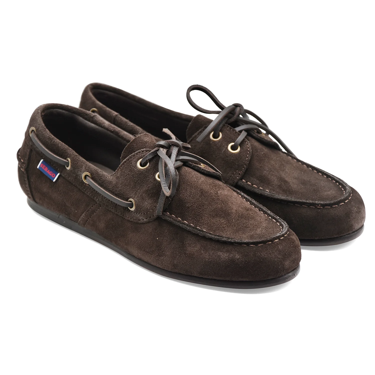 Allacciata Sebago Owen Moka Abu Uomo Sapore Vintage Autentico - Image 2