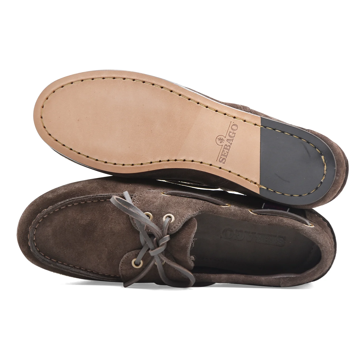Allacciata Sebago Owen Moka Abu Uomo Sapore Vintage Autentico - Image 3
