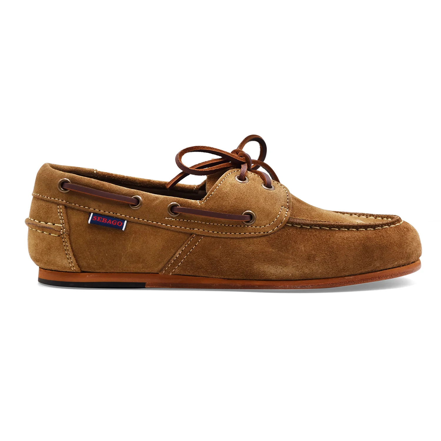 Allacciate Sebago Donna Owen D'Archivio In Suede Marrone Taupe