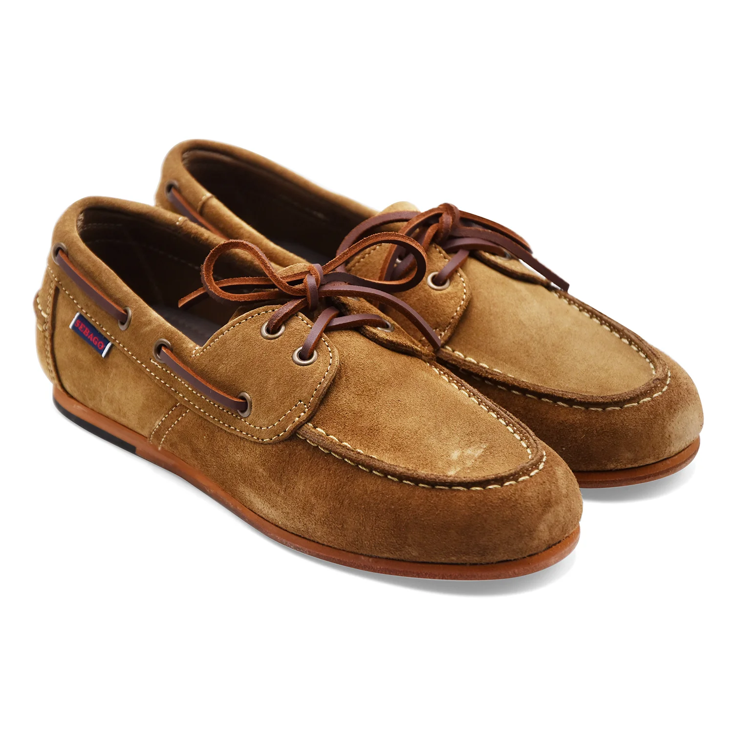 Allacciate Sebago Donna Owen D'Archivio In Suede Marrone Taupe - Image 2