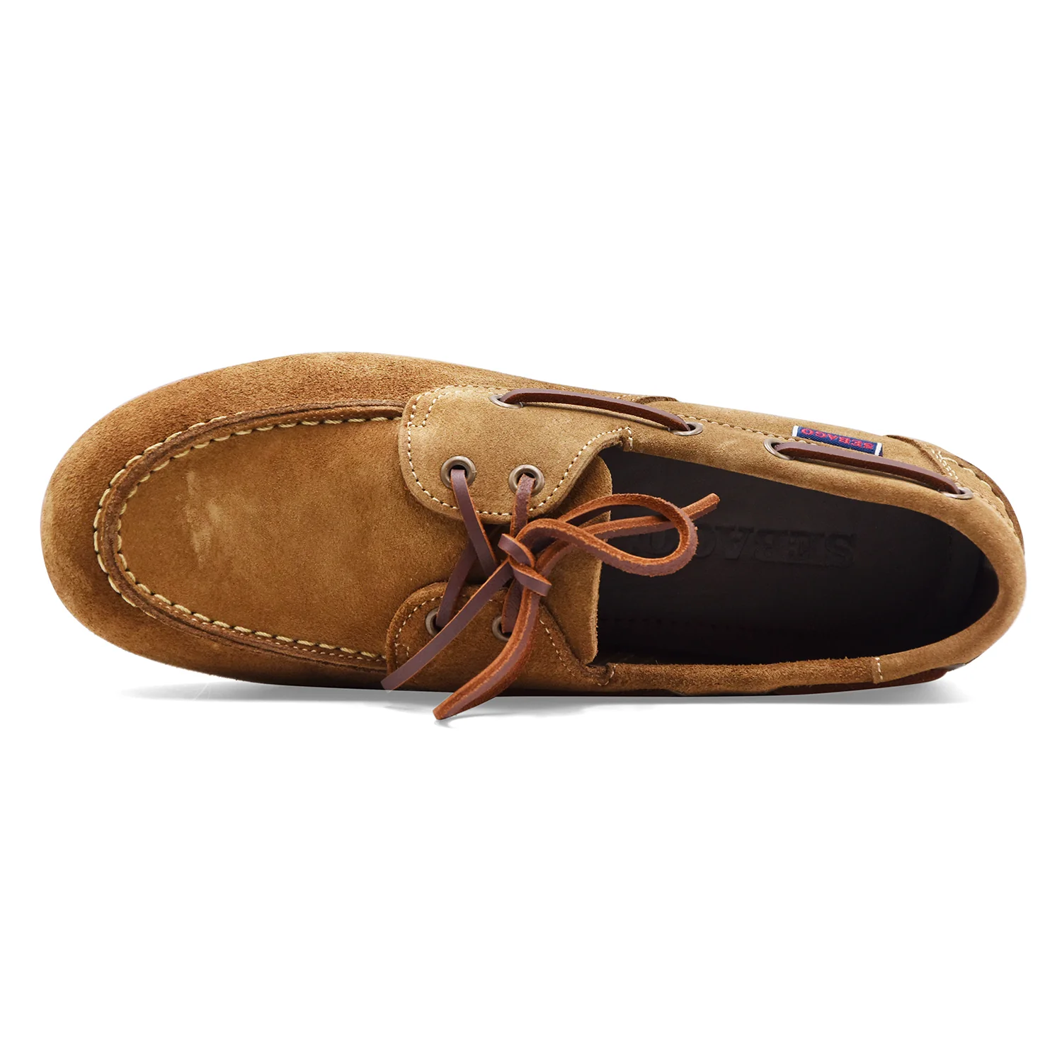 Allacciate Sebago Donna Owen D'Archivio In Suede Marrone Taupe - Image 3