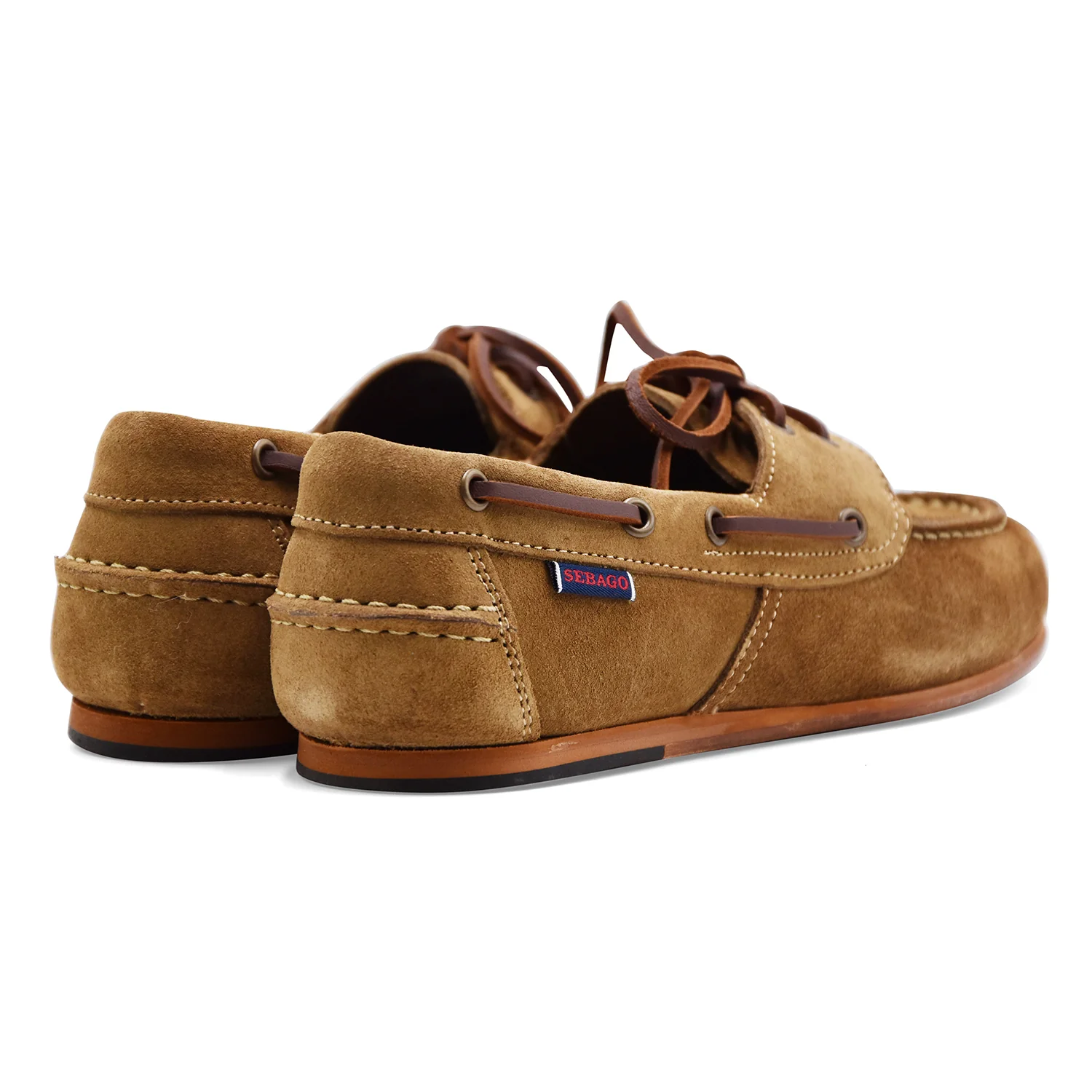 Allacciate Sebago Donna Owen D'Archivio In Suede Marrone Taupe - Image 5