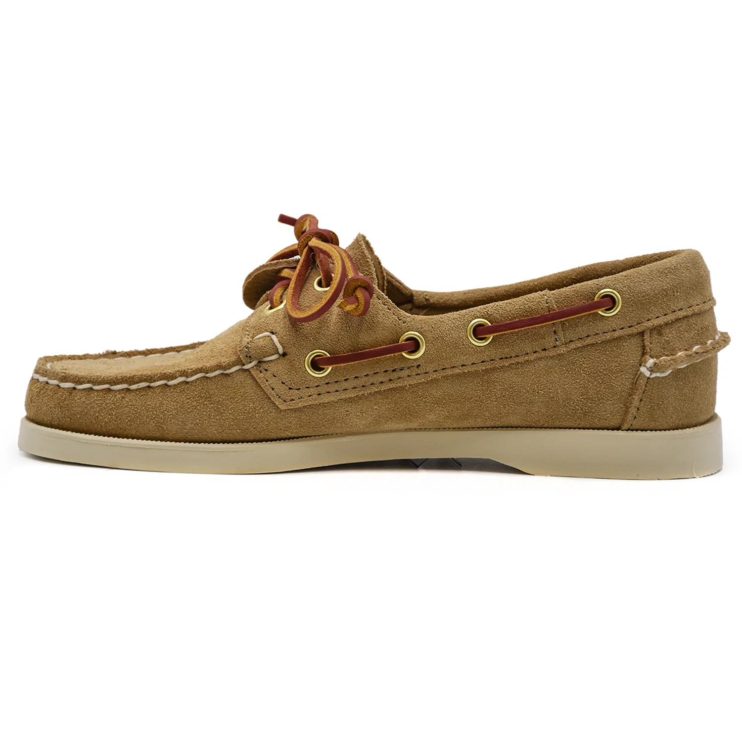 Sebago Portland Artisan Stringate Beige Cucita A Mano Donna - Image 3