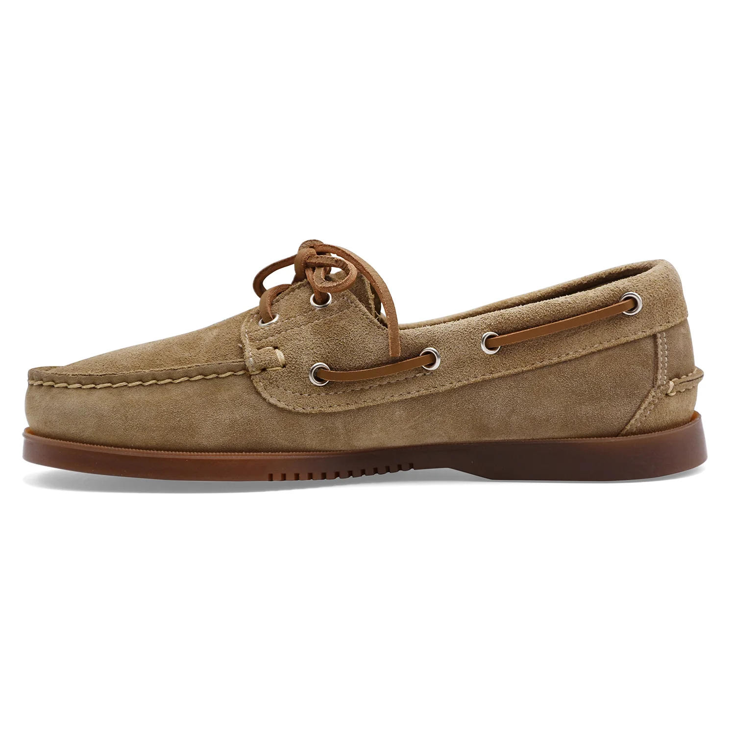 Scarpe Da Barca Paraboot Barth Marine Da Uomo Camoscio Sabbia - Image 3