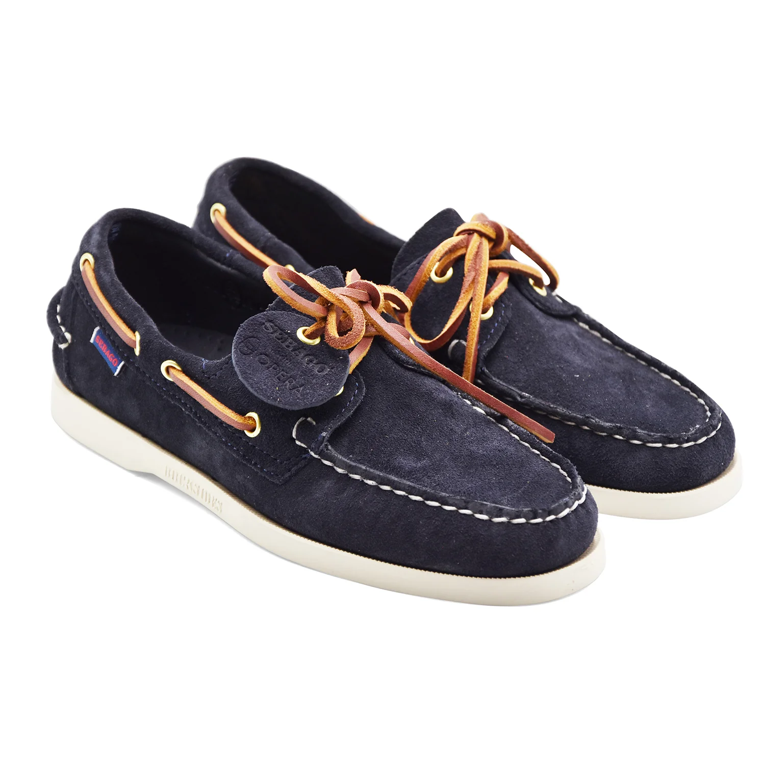 Scarpe Da Barca Uomo Sebago PORTLAND ARTISAN Camoscio Blu Scuro - Image 2