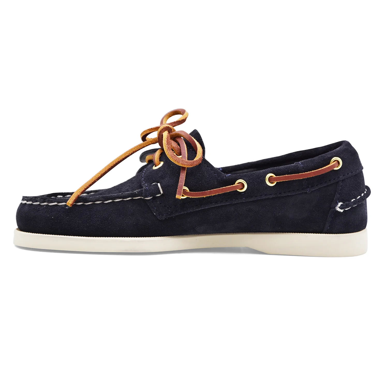 Scarpe Da Barca Uomo Sebago PORTLAND ARTISAN Camoscio Blu Scuro - Image 4
