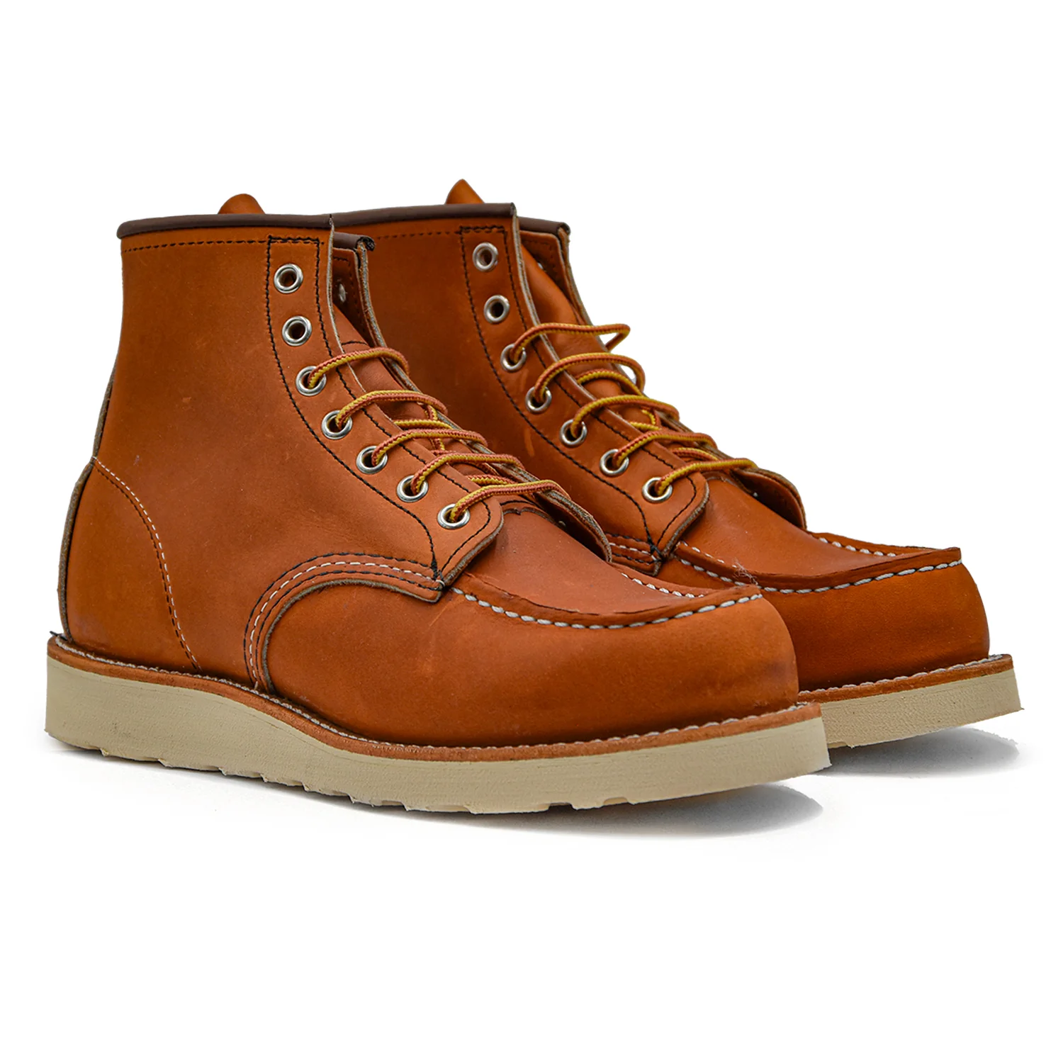 Polacchini Uomo Red Wing Cuoio Classic 6" Struttura Duratura - Image 2