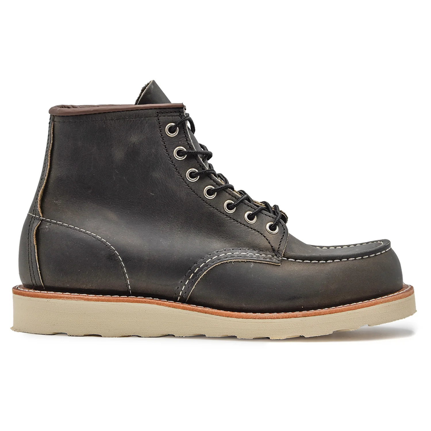Red Wing Polacchini Grigio Uomo Con Suola Cushion Crepe Wedge