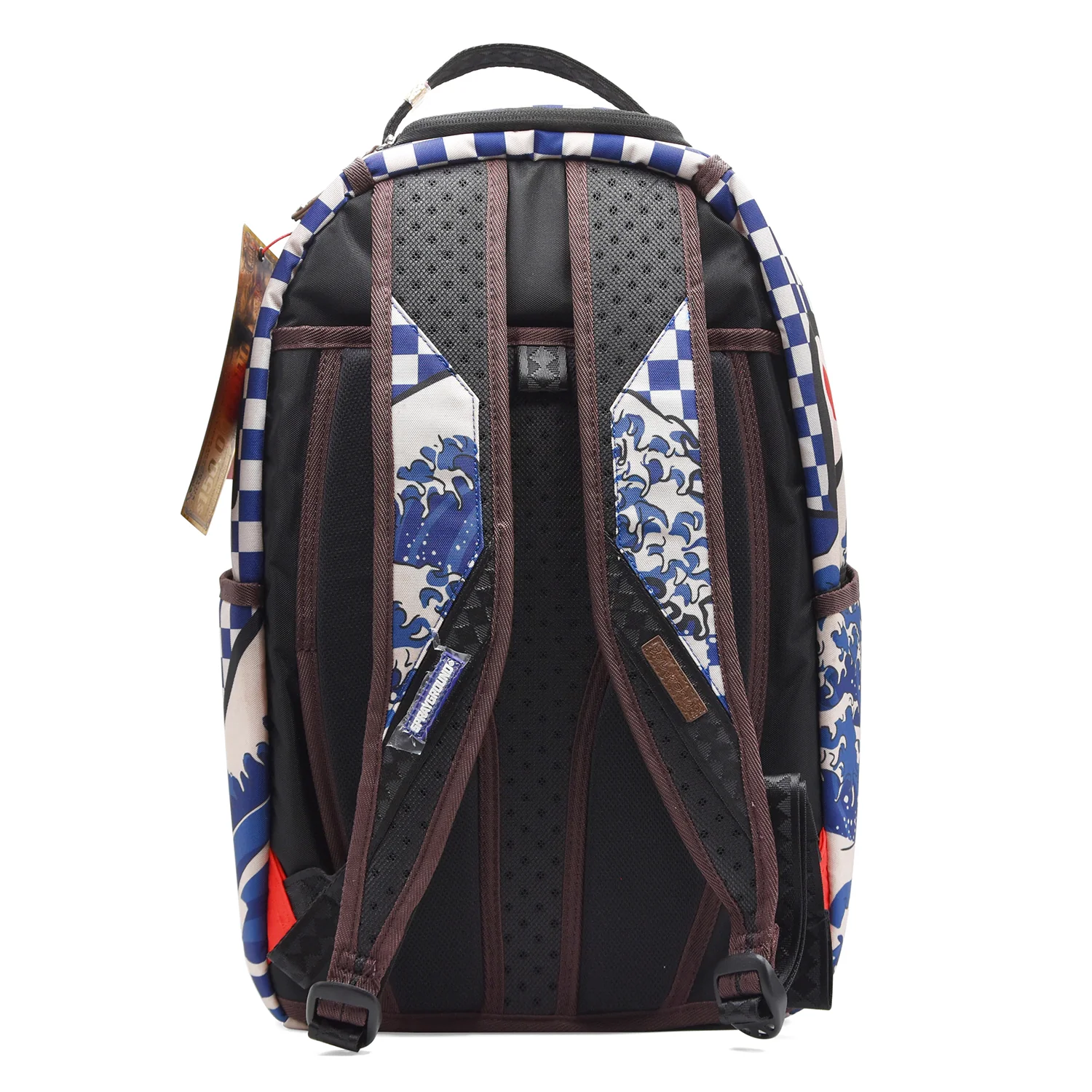 Zaino Sprayground Uni Ichimatsu-Moyo Camokawa Shark Bianco Blu - Image 3
