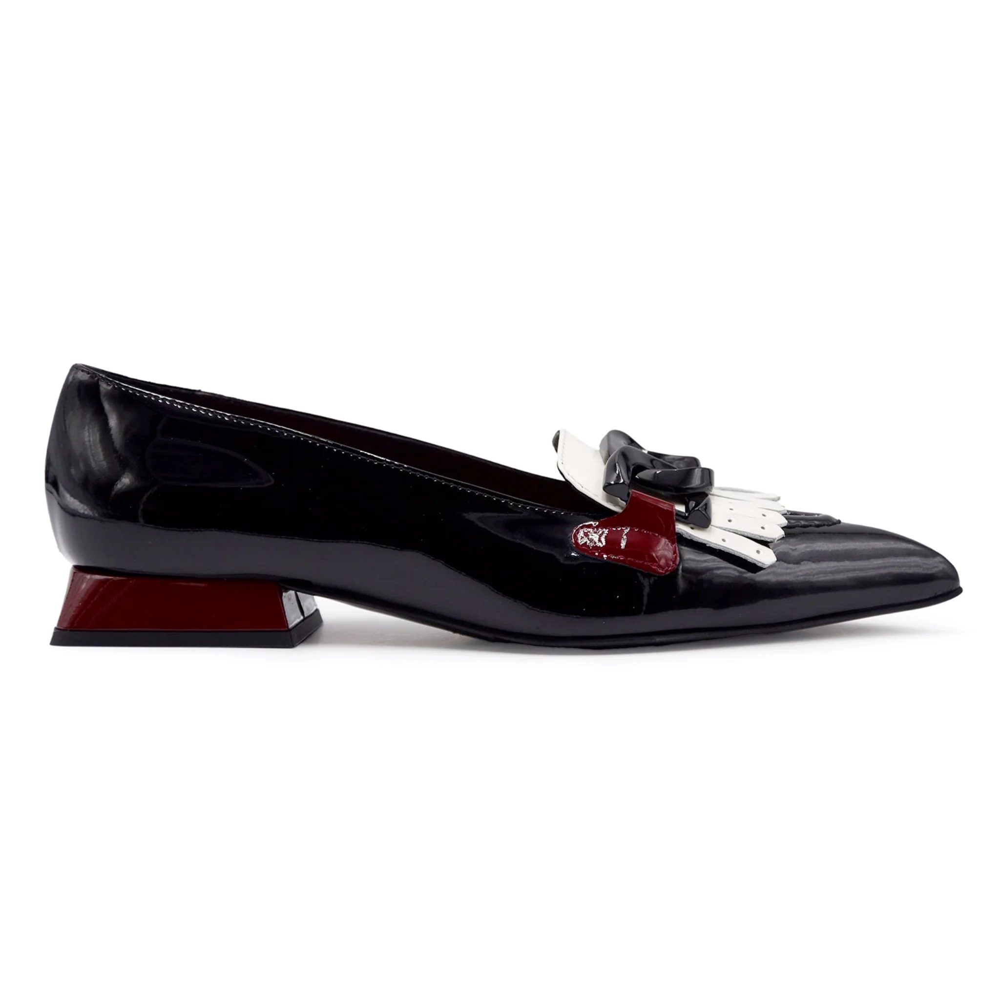Décolleté Bruglia Milano Donna 9301 Nero In Pelle Verniciata