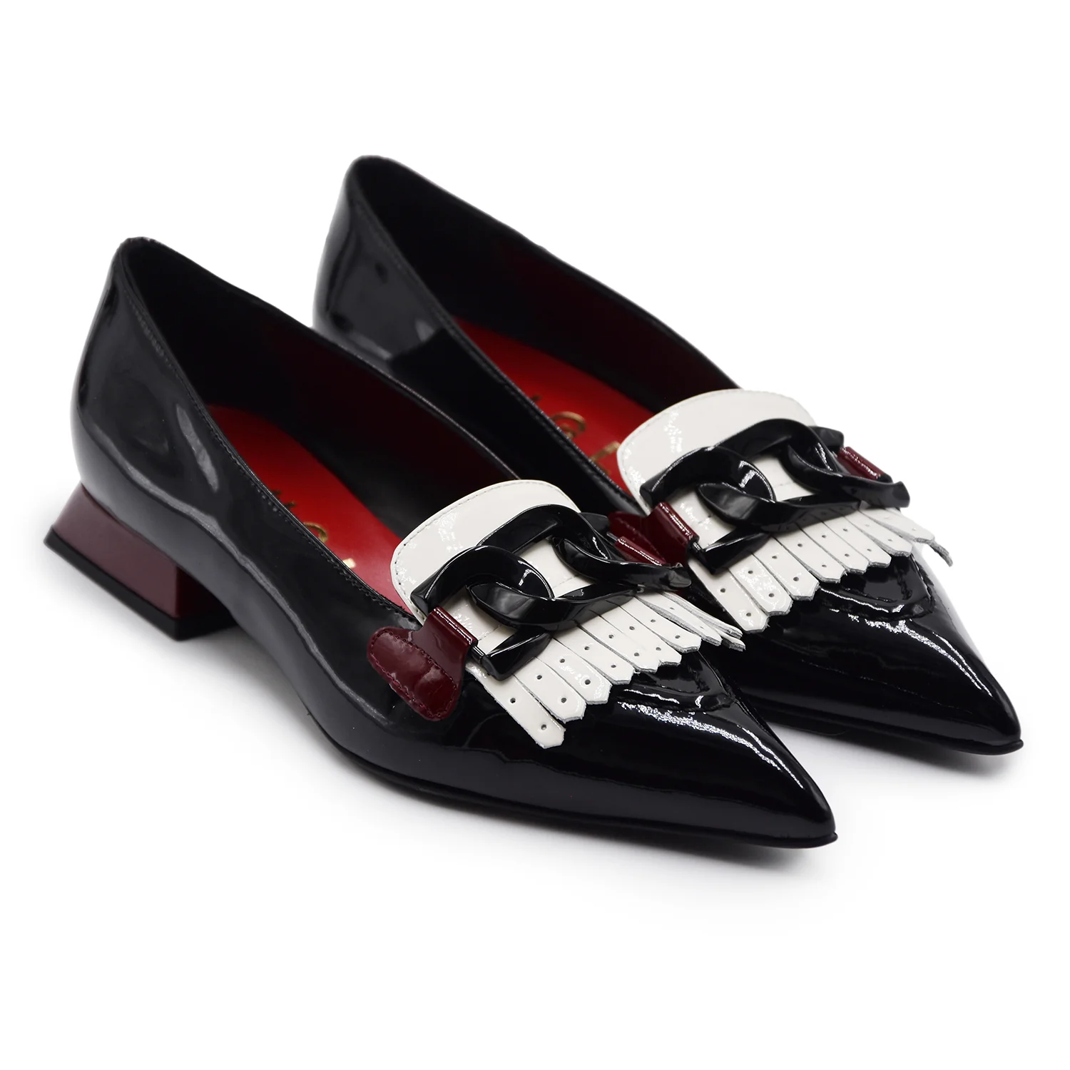 Décolleté Bruglia Milano Donna 9301 Nero In Pelle Verniciata - Image 2