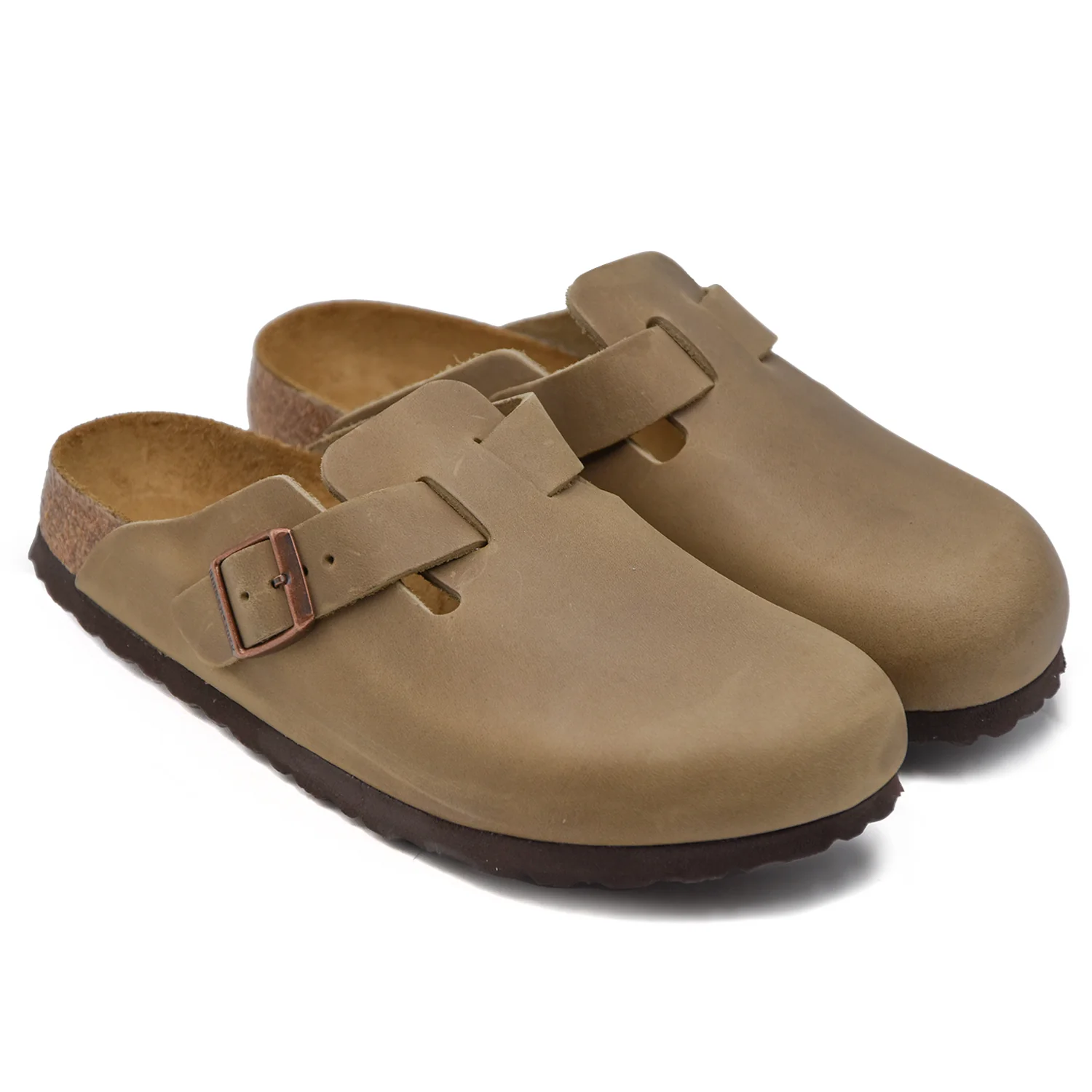 Sabot Birkenstock Boston Tabacco Brown Un Vero Classico Donna - Image 2