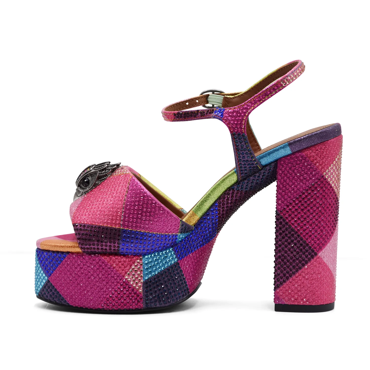 Sandali Donna Kurt Geiger Kensington Platform Heel Multicolor - Image 3