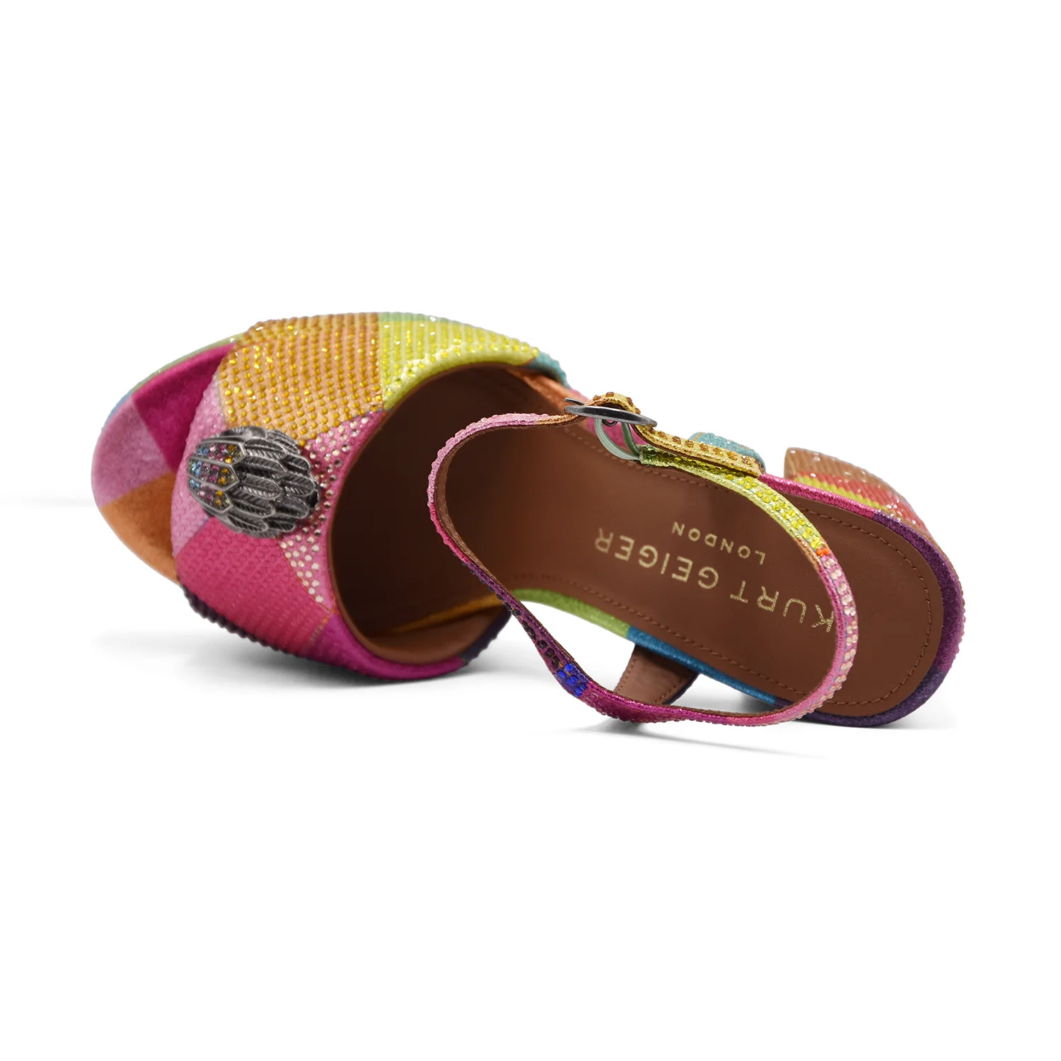 Sandali Donna Kurt Geiger Kensington Platform Heel Multicolor - Image 4