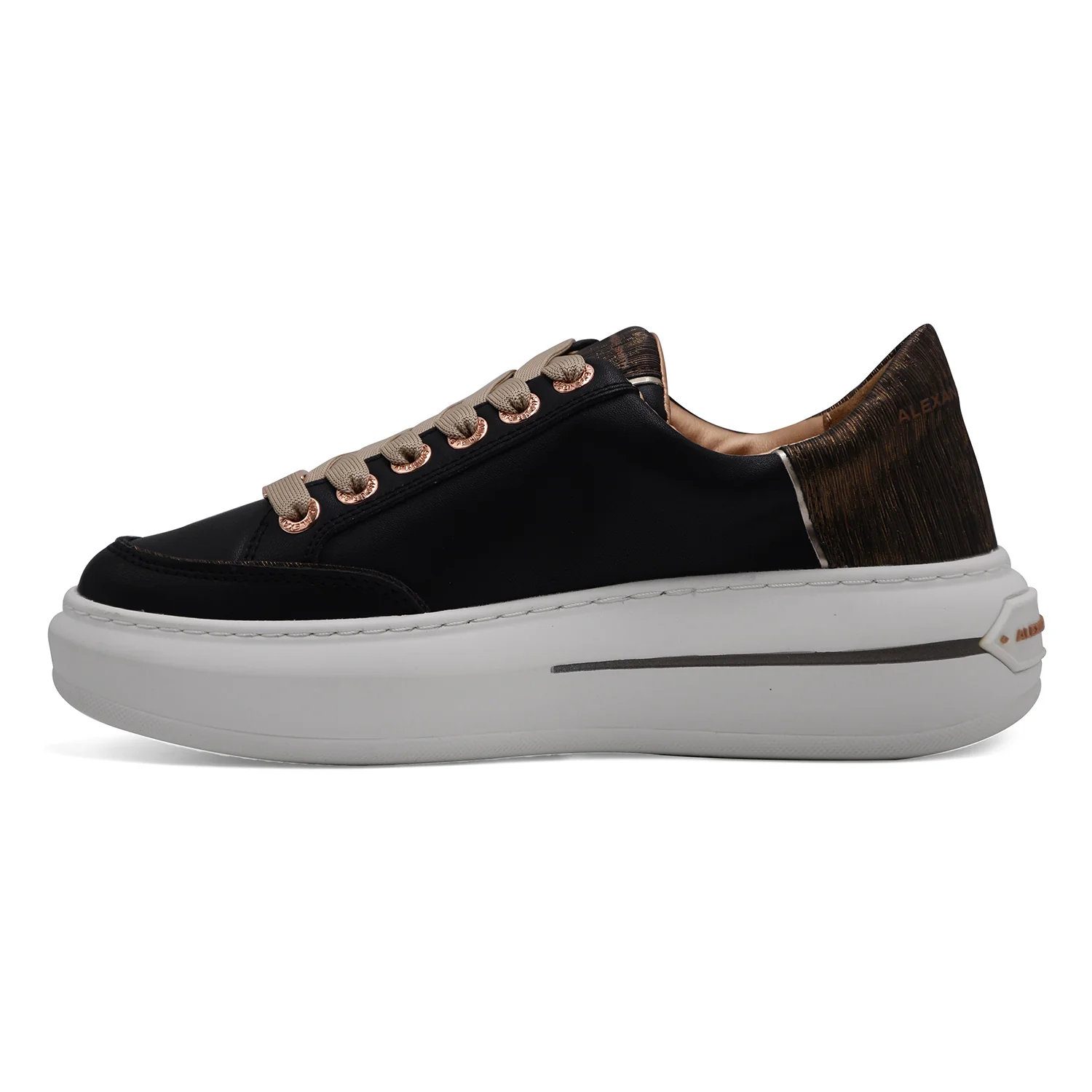 Sneakers Alexander Smith Lancaster Donna Nero Rame Black Copper - Image 4