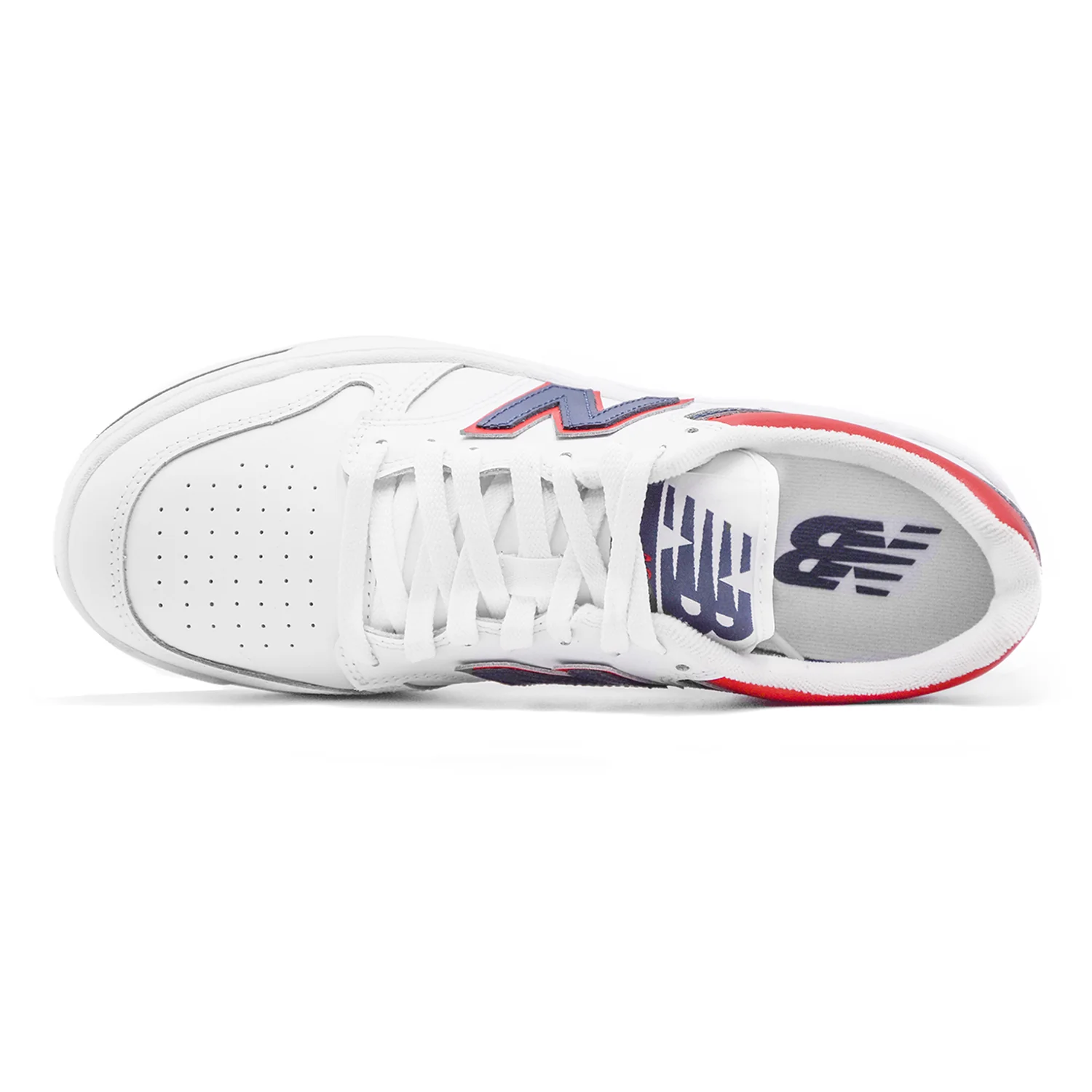 New Balance 480 Sneakers Autentico Stile Da Basket Uomo Bianco - Image 3