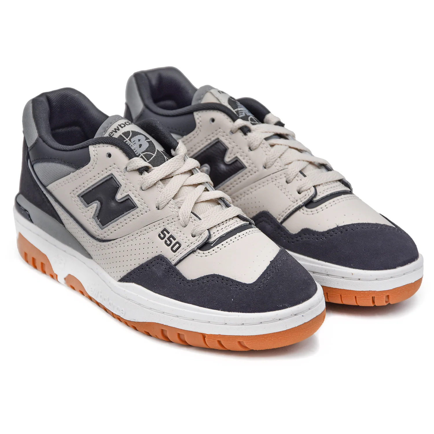 New Balance 550HJ Bianco Caviglia Rialzata Per Aderenza Donna - Image 4