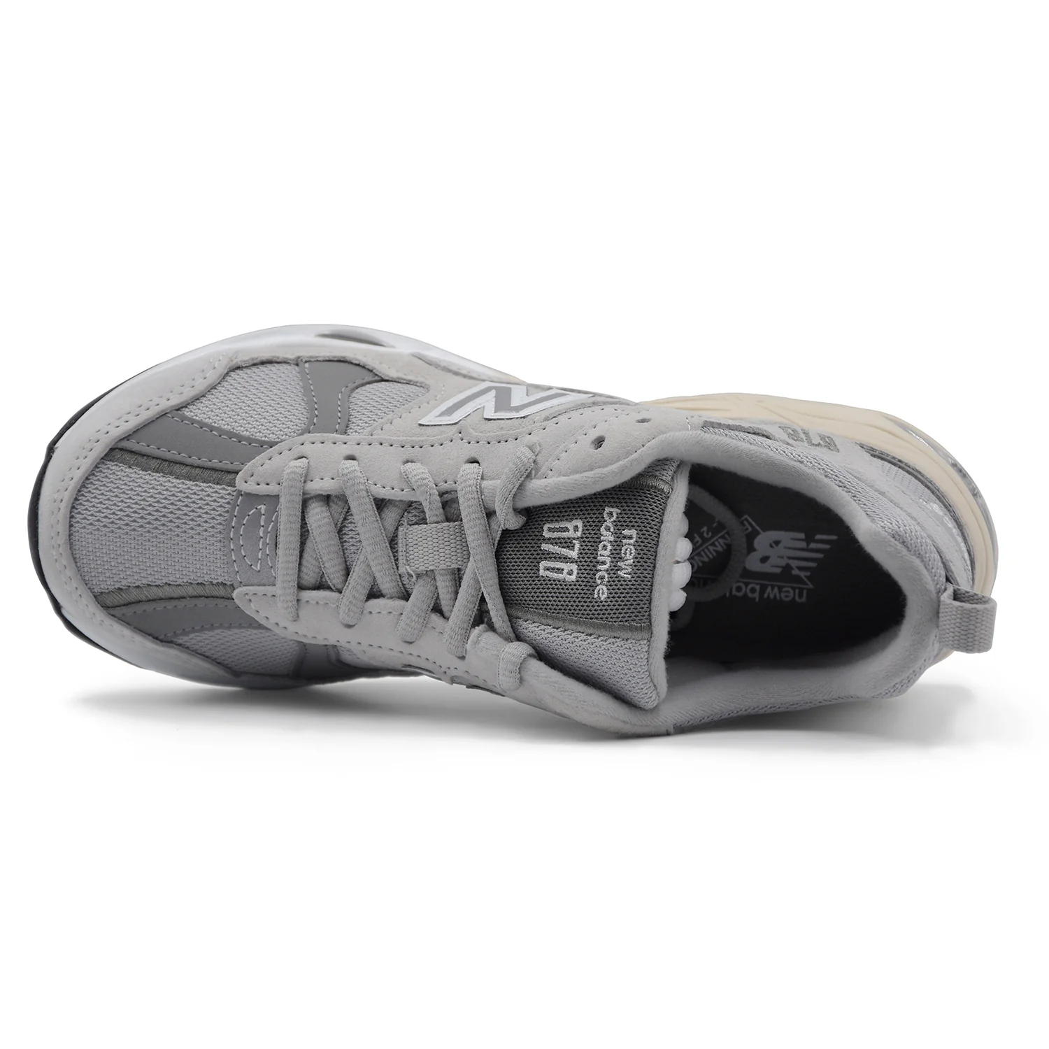 Sneakers New Balance 878 Donna Suede Mesh Grigio Ammortizzato - Image 5
