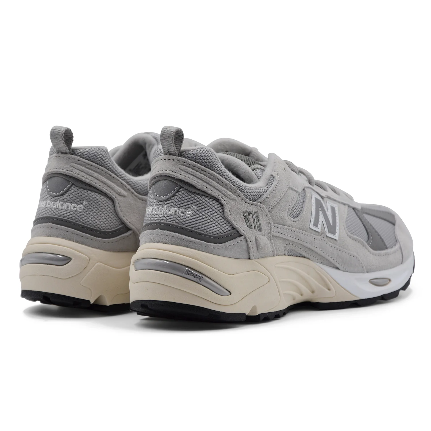 Sneakers New Balance 878 Uomo Suede Mesh Grigio Suola ABZORB - Image 4