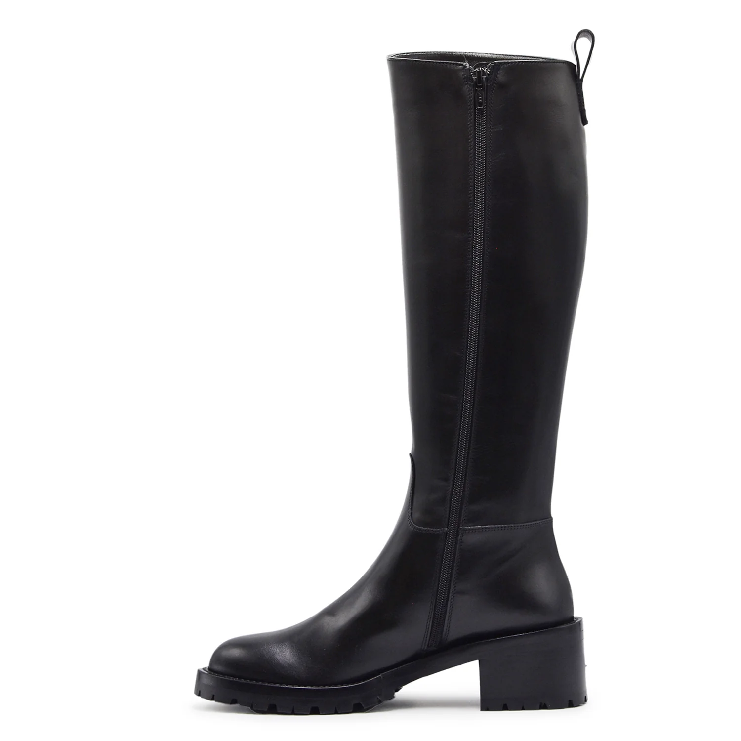 Stivali Guglielmo Rotta Donna COLIN RANCH In Pelle Nero Con Zip - Image 4