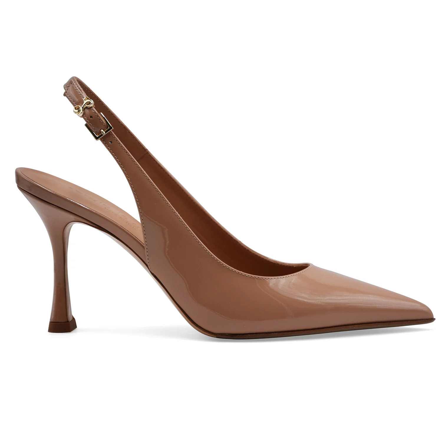 Slingback Sergio Levantesi Donna Daria6 Pelle Verniciata Nude