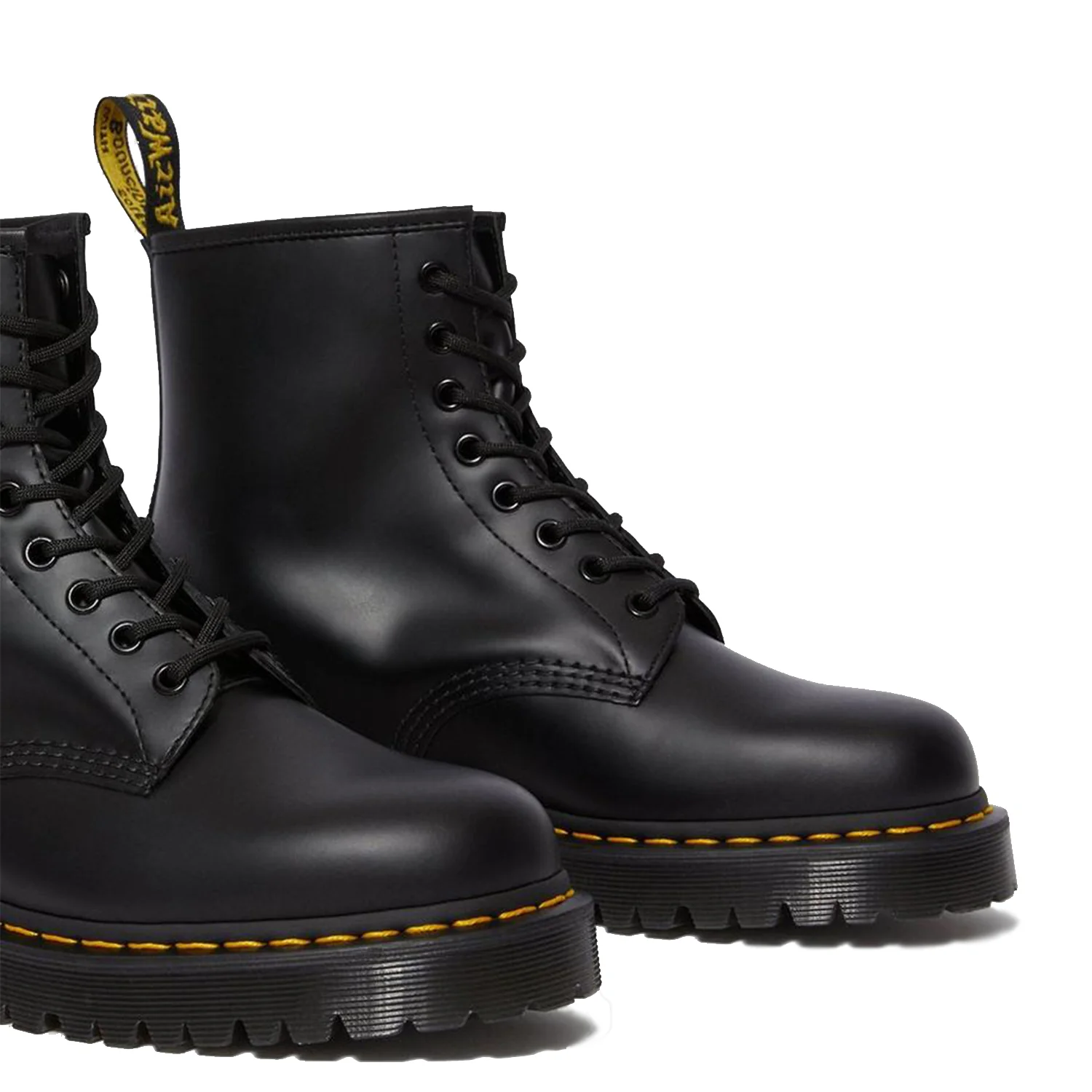 Anfibio Dr. Martens Donna Bex Con Plateau Pelle Nera - Image 4