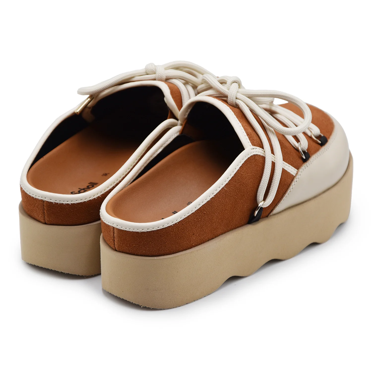 Sabot Scholl Donna Tabacco SL.F318352422 Occhielli Trekking - Image 5