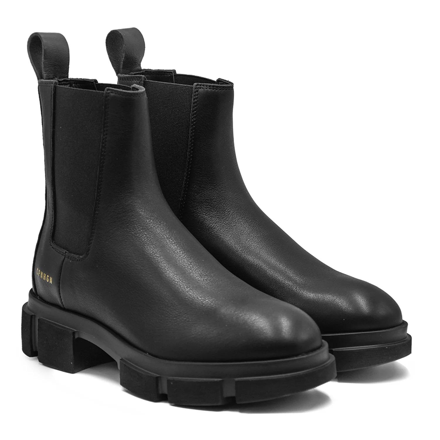 Stivaletti Copenhagen Nero Con Suola Leggera In Carrarmato Donna - Image 2
