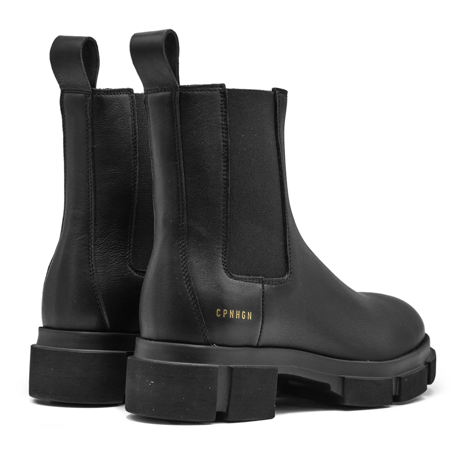 Stivaletti Copenhagen Nero Con Suola Leggera In Carrarmato Donna - Image 4