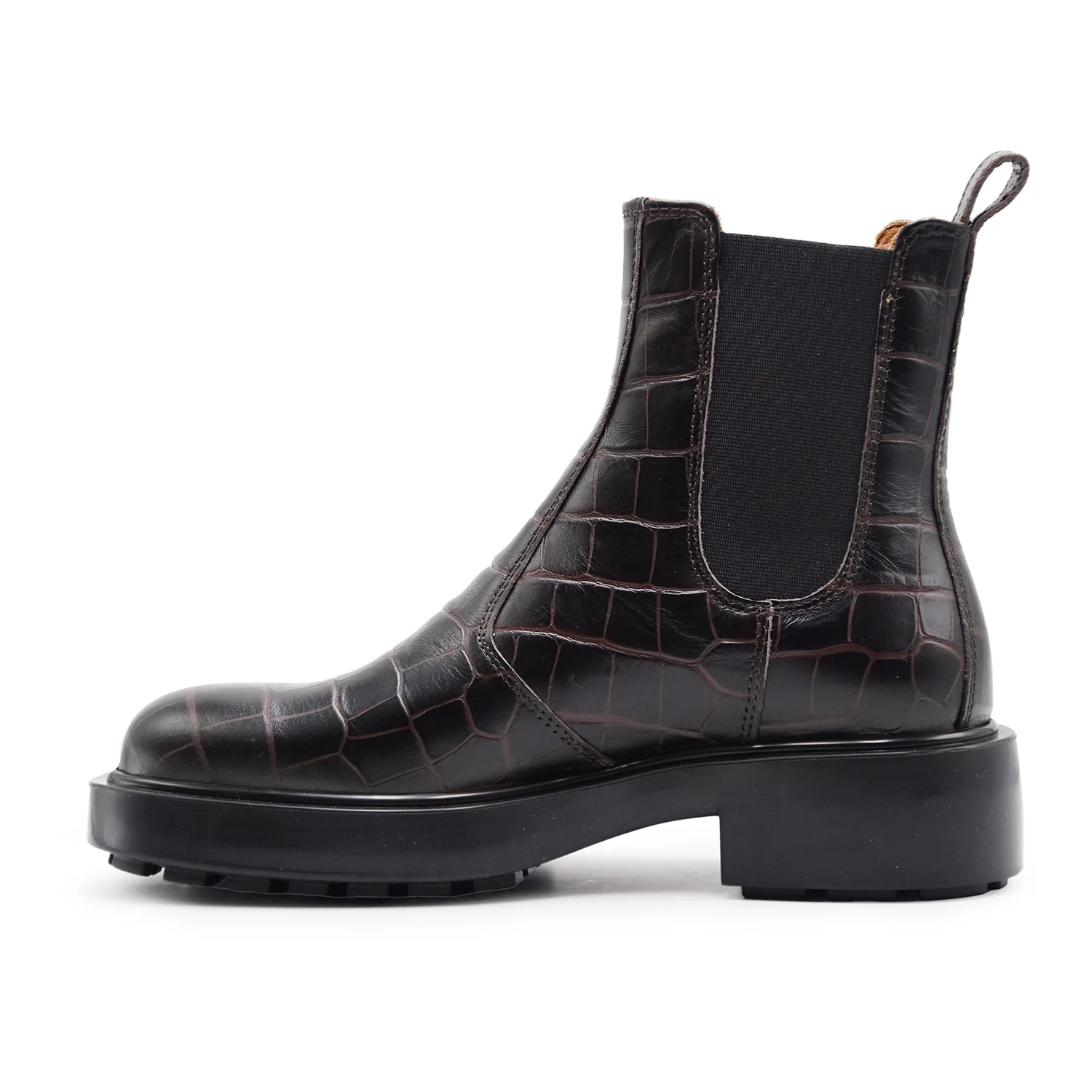 Stivaletti Copenhagen Studios Donna CPH444 Pelle Croco Marrone - Image 4