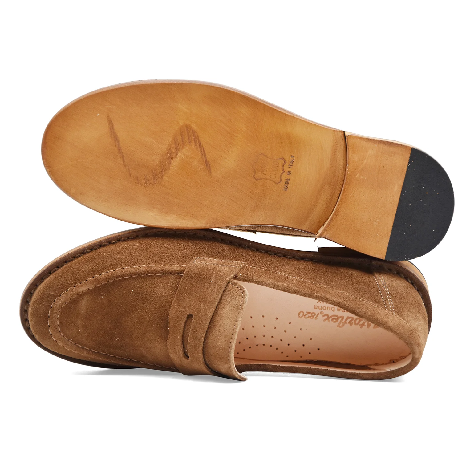 Mocassini Uomo Astorflex Fastflex 25 Suede Dark Khaki Iconico - Image 4