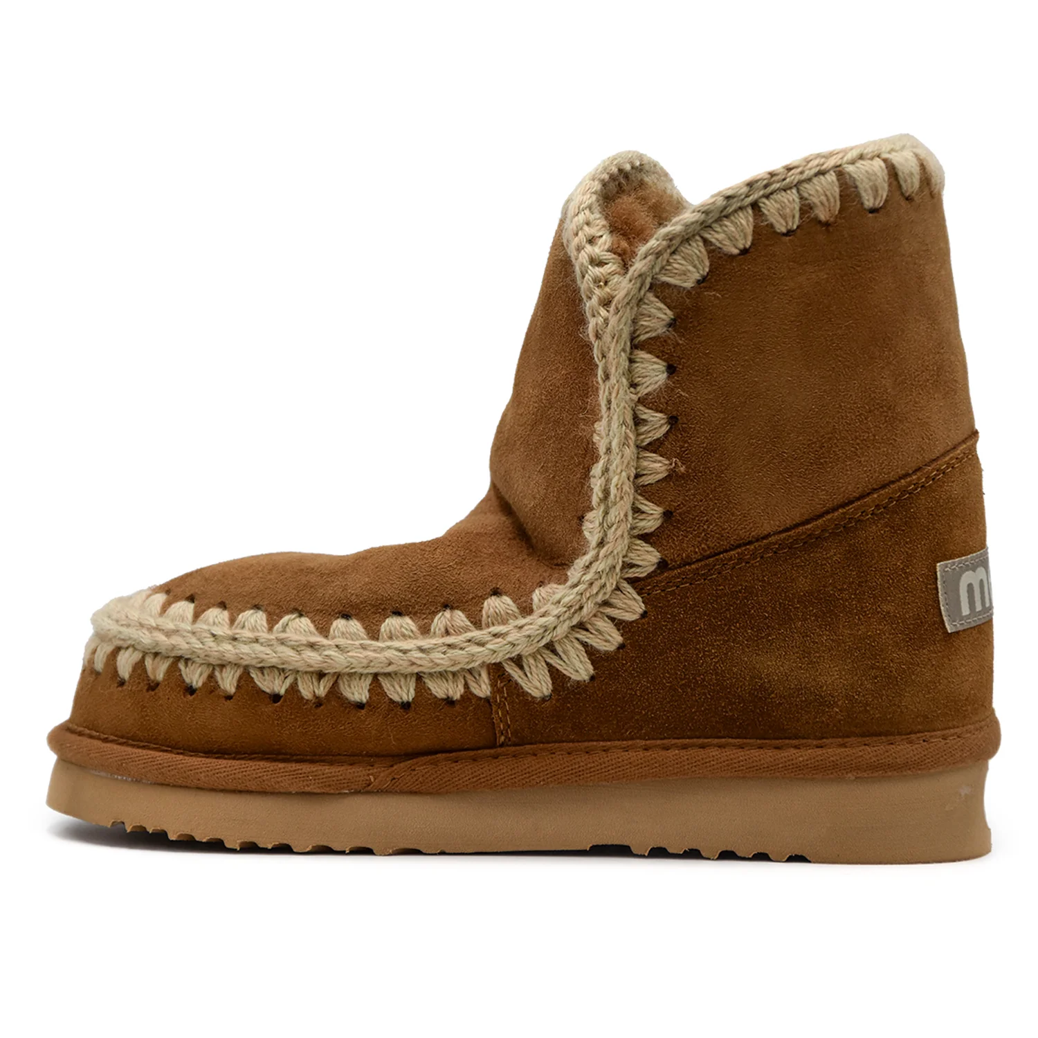 Mou Stivaletti Eskimo18 Cognac Con Tallone Rinforzato Donna - Image 4