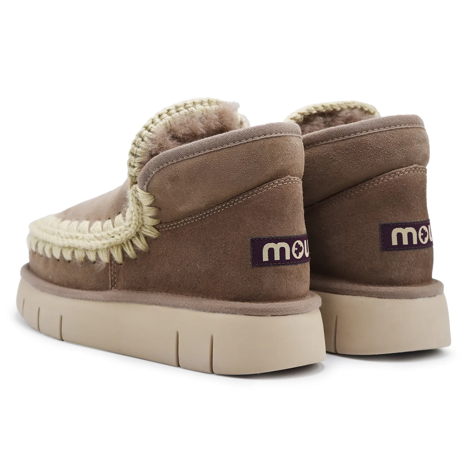 Stivaletti Mou Donna Grigio Eskimo Buonce Sneaker Molto Caldo - Image 3