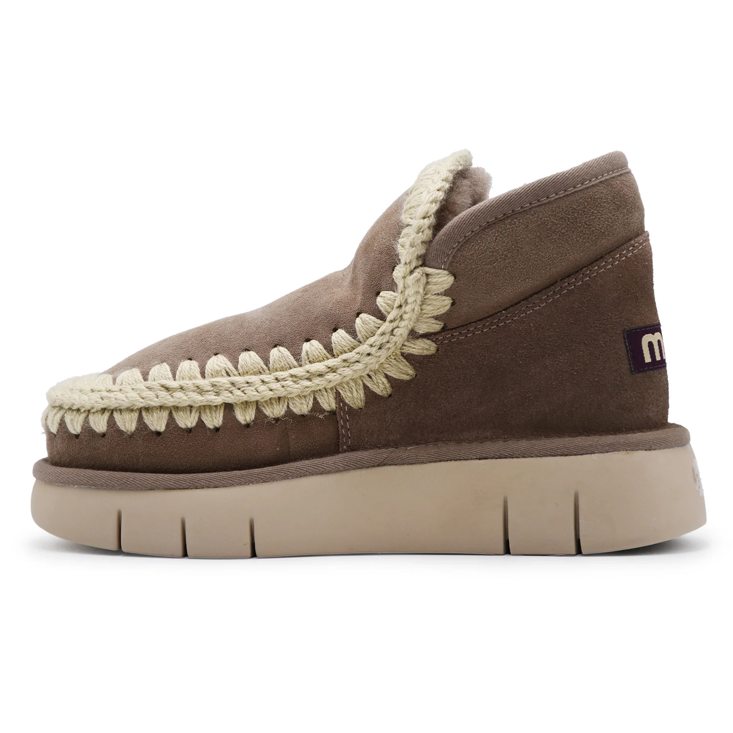 Stivaletti Mou Donna Grigio Eskimo Buonce Sneaker Molto Caldo - Image 4