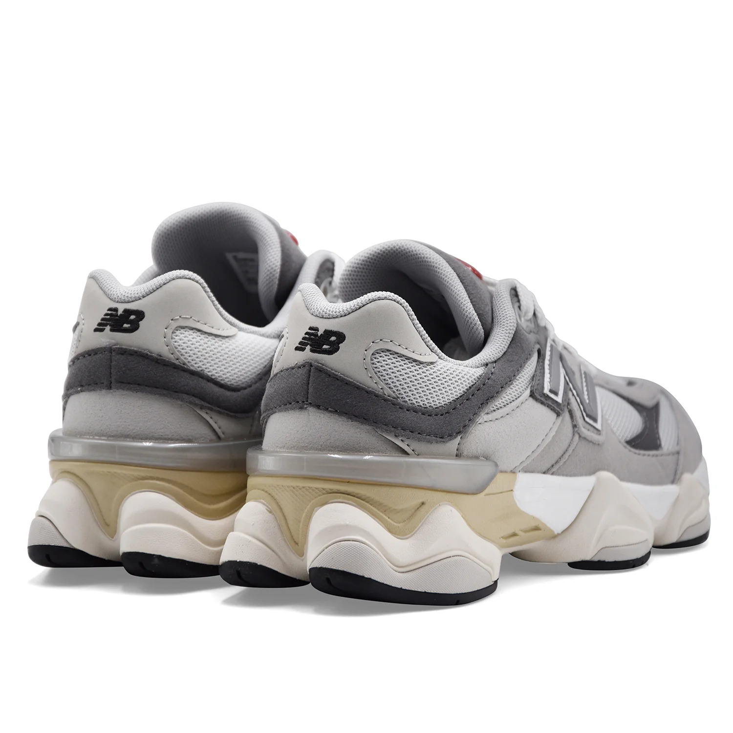 Sneakers New Balance 9060 Lace Junior Raincloud Con Castlerock - Image 4