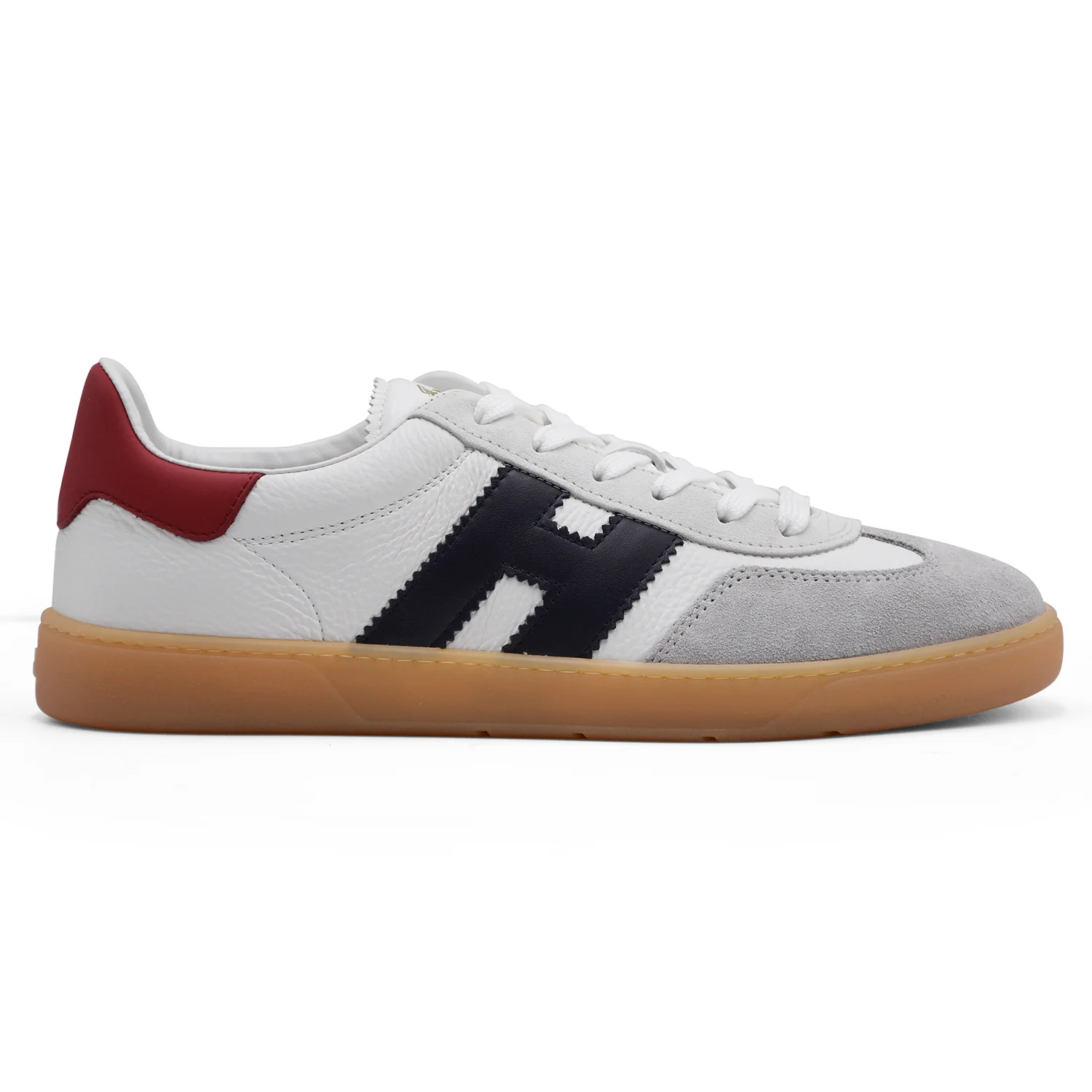 Sneakers Hogan Cool Retrò Uomo Bianco Soletta In Memory Foam