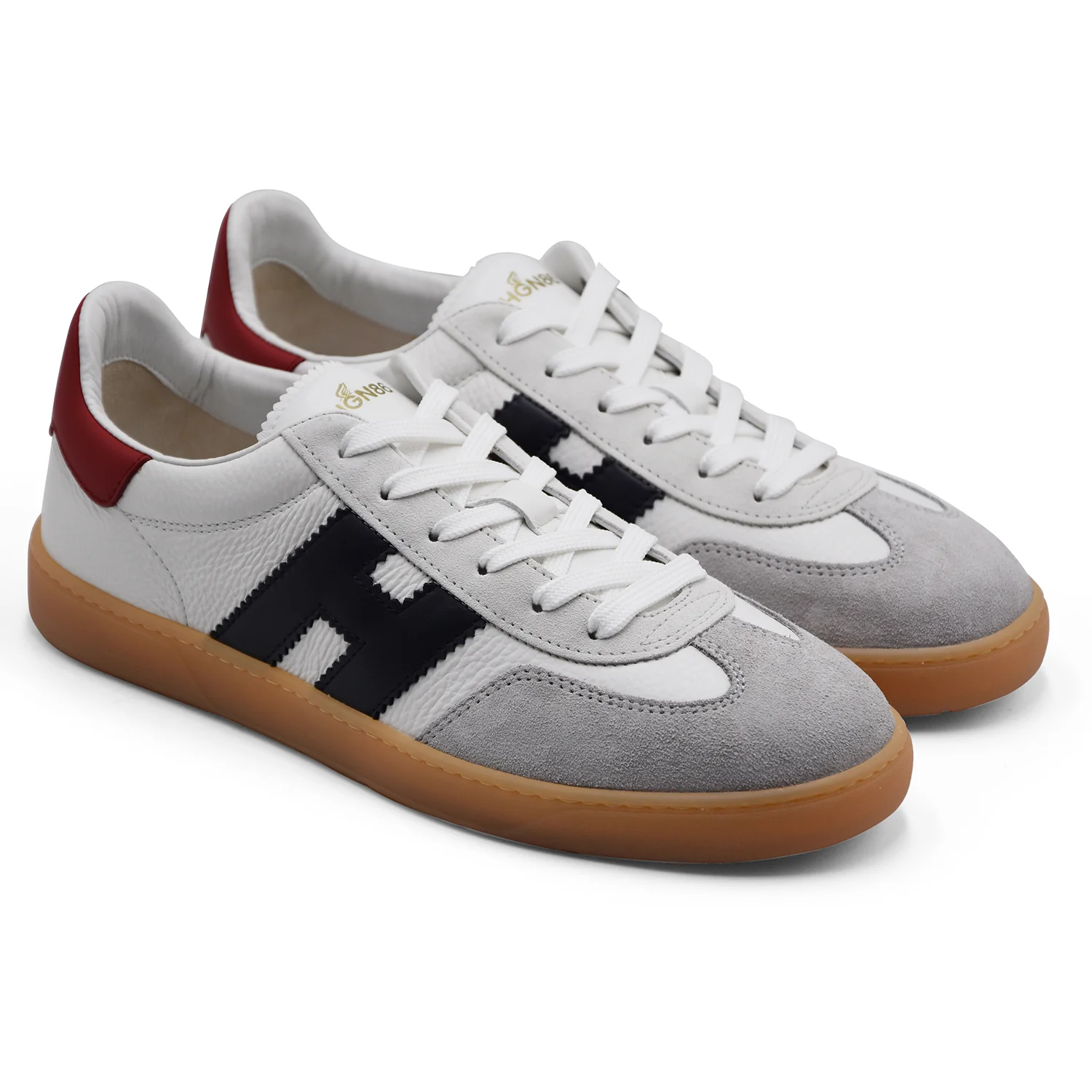 Sneakers Hogan Cool Retrò Uomo Bianco Soletta In Memory Foam - Image 2