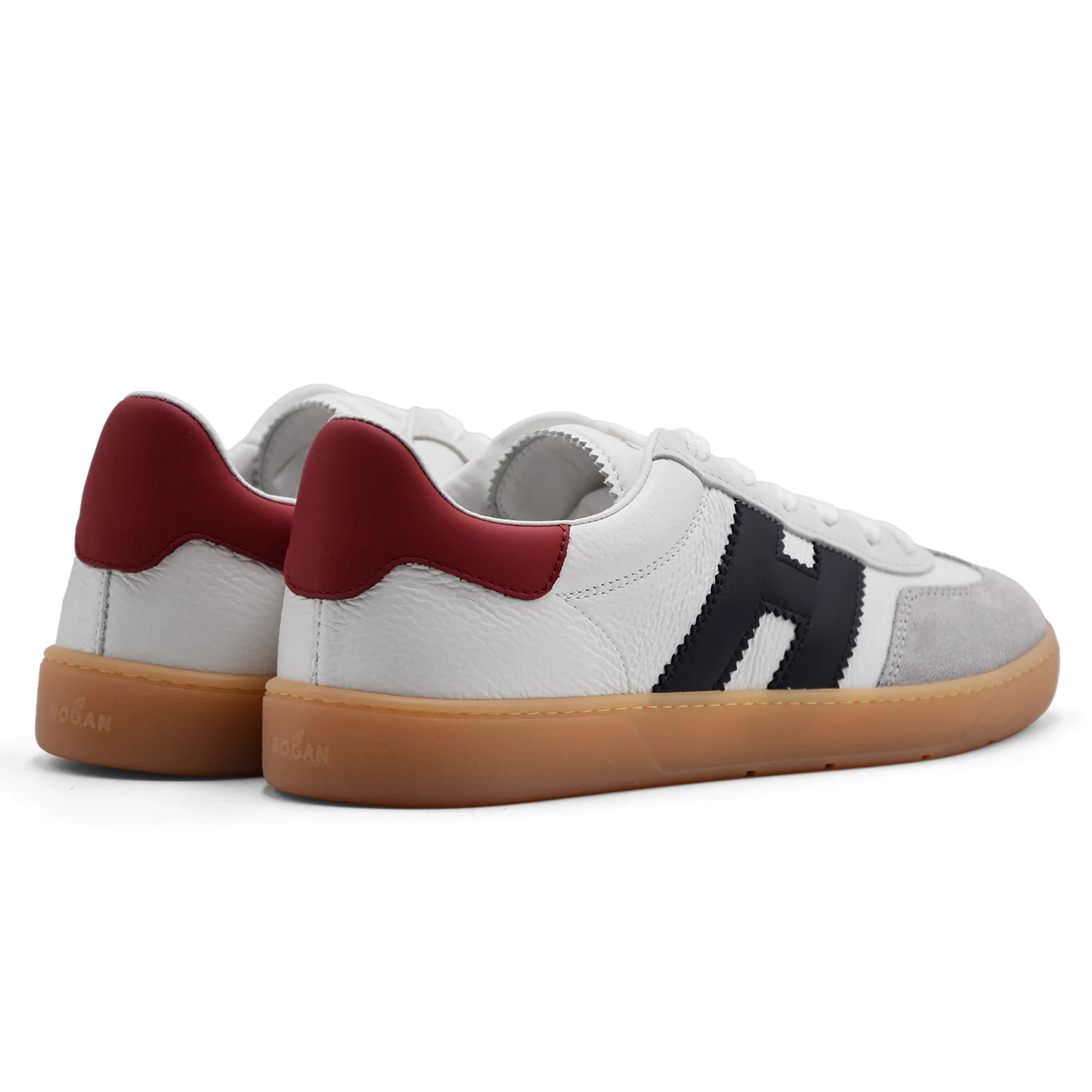 Sneakers Hogan Cool Retrò Uomo Bianco Soletta In Memory Foam - Image 3