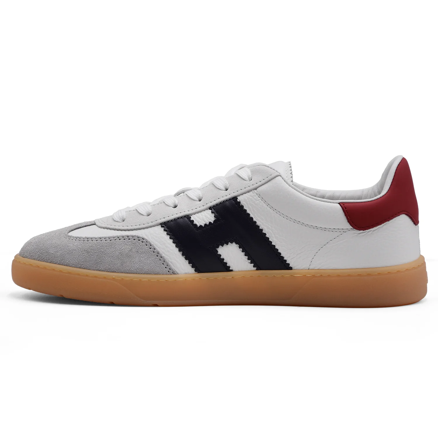 Sneakers Hogan Cool Retrò Uomo Bianco Soletta In Memory Foam - Image 4