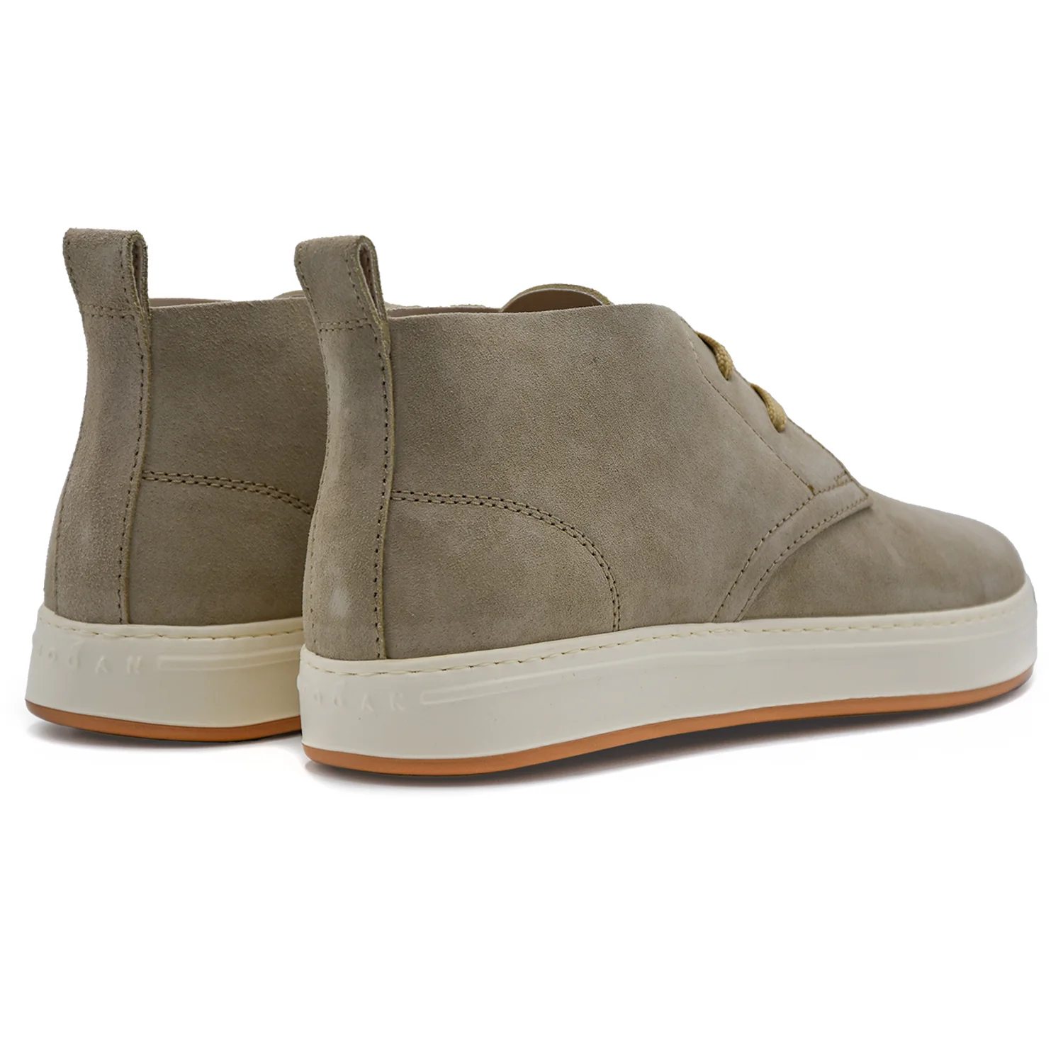 Polacchini Hogan Uomo H668 Corda Con Suola Cassetta A Contrasto - Image 3