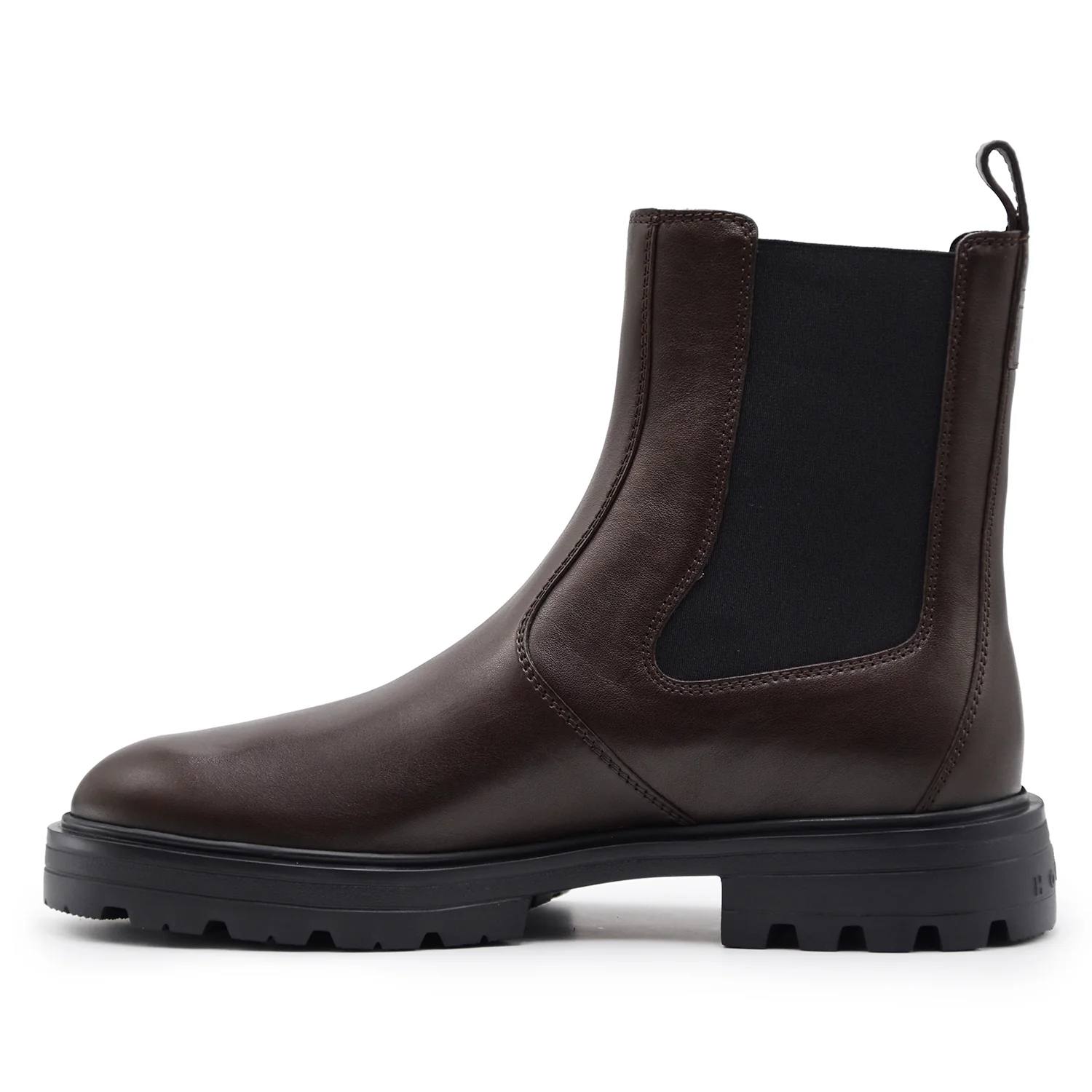 Stivaletti Chelsea Hogan H673 Uomo Marrone Ispirazione Workwear - Image 4