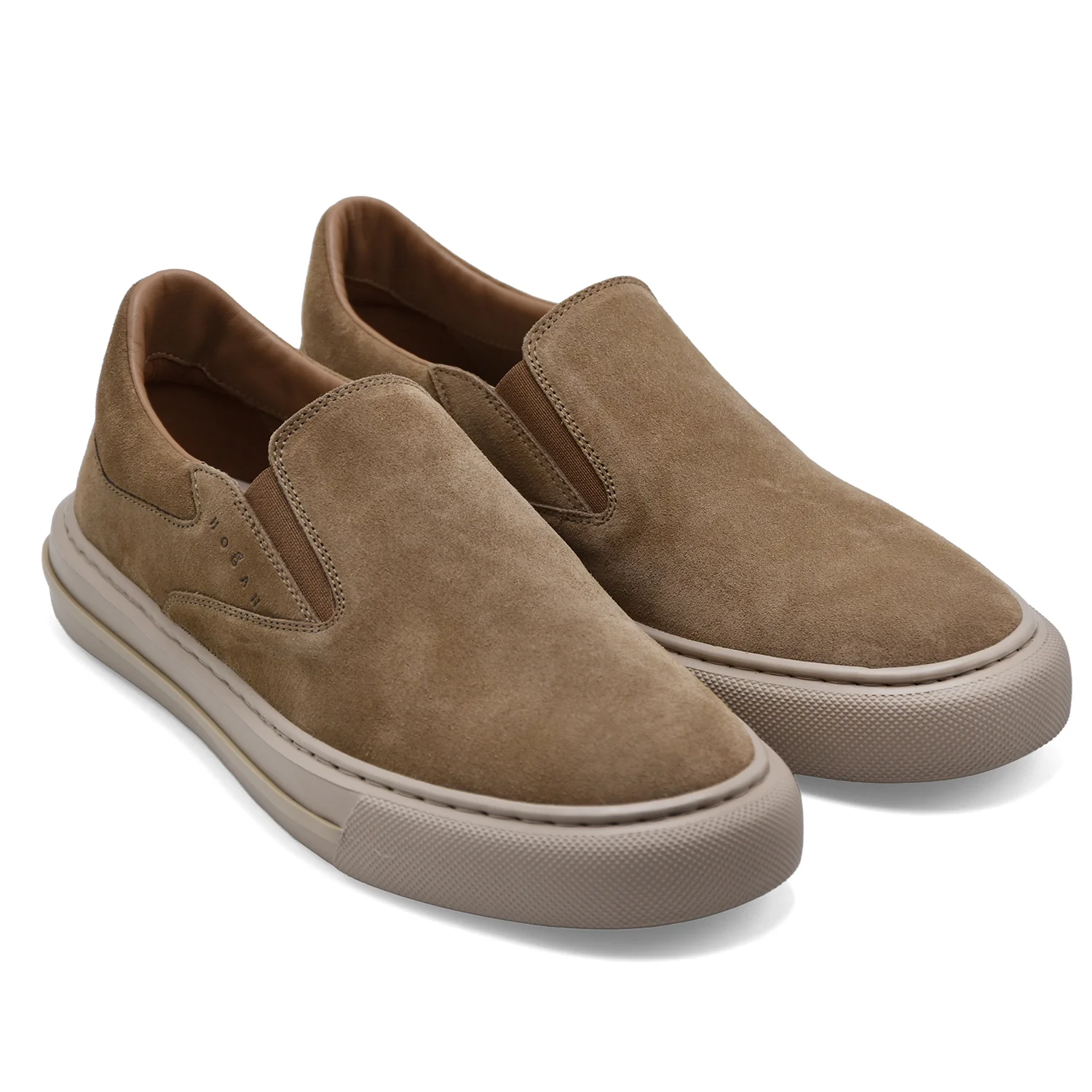 Sneakers Slip-On Hogan H691 Uomo Beige Di Stile Chic Sportivo - Image 2